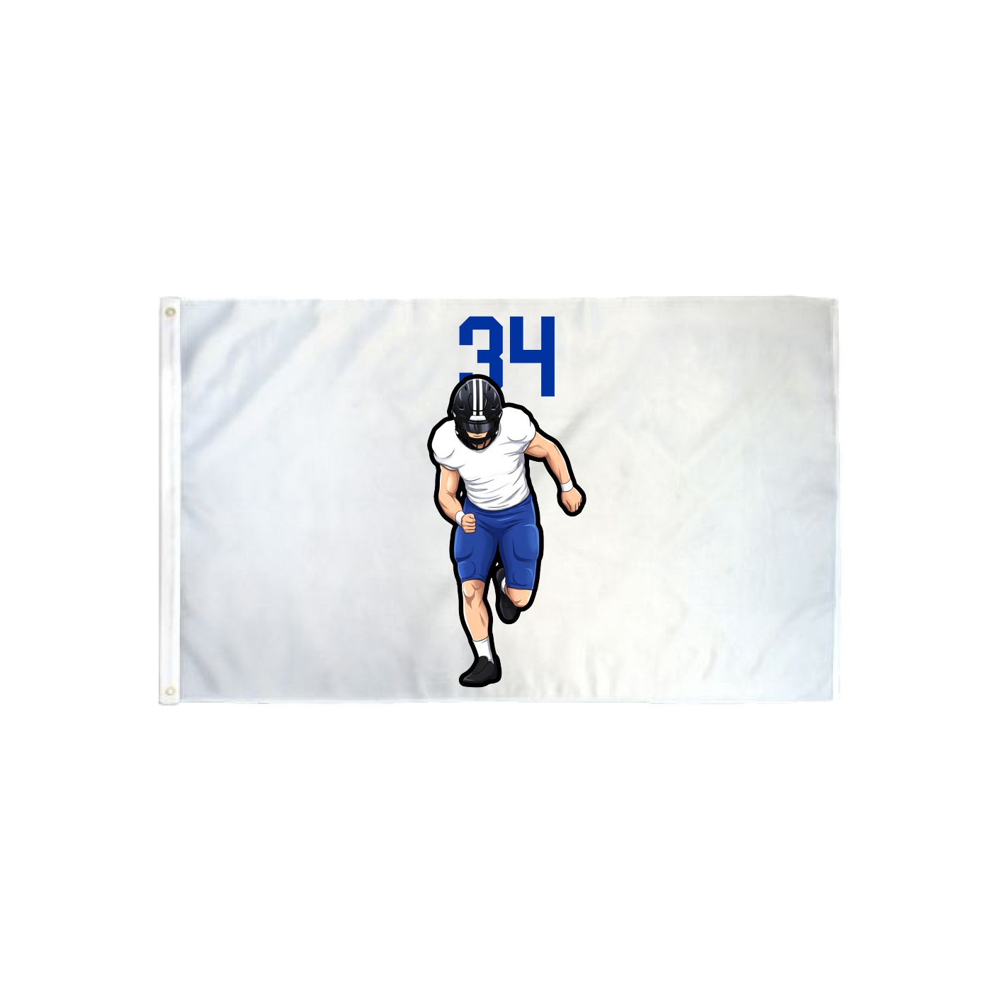 3x5 Flag — Number Top in Classic