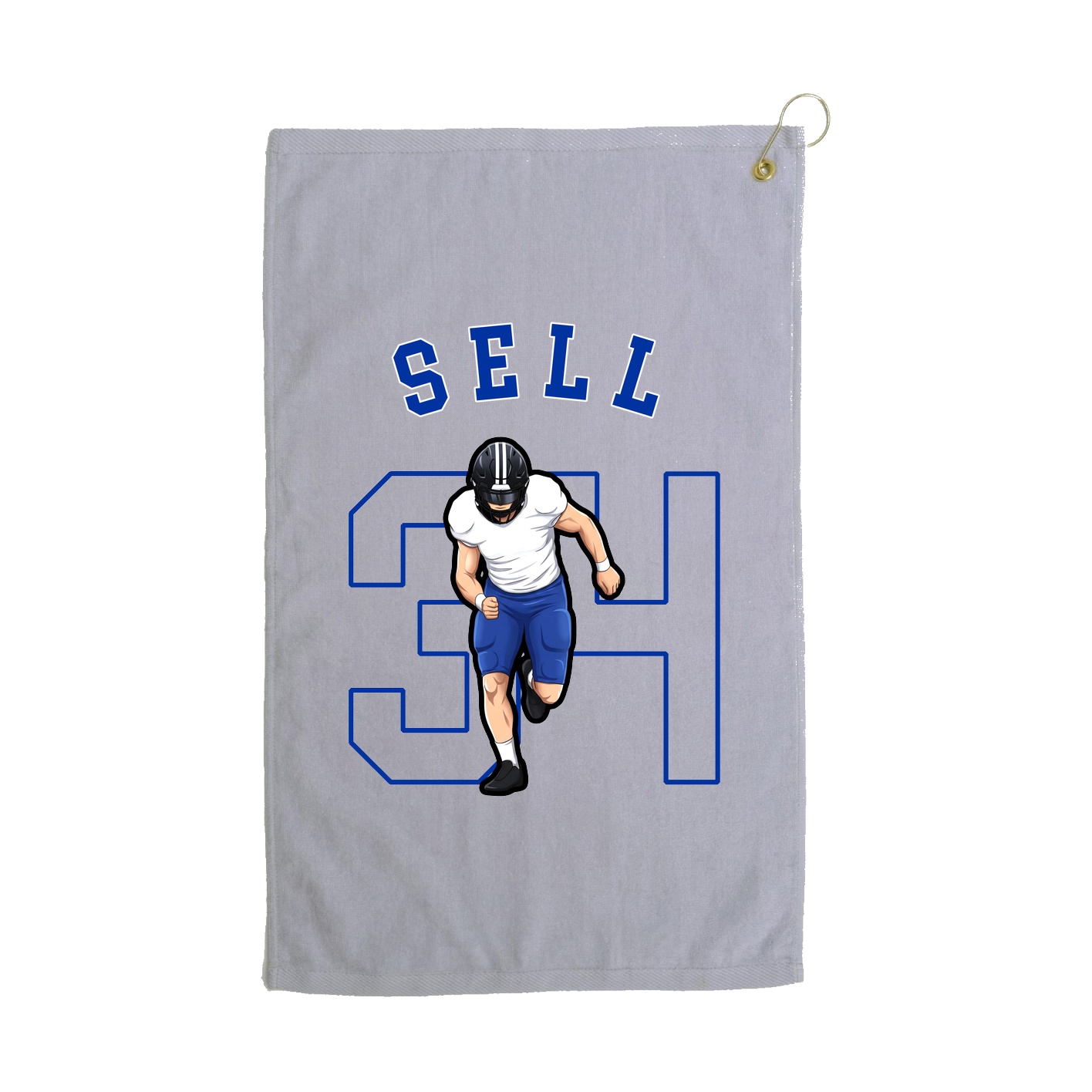 Golf Towel — Shirsey Arch in Grey