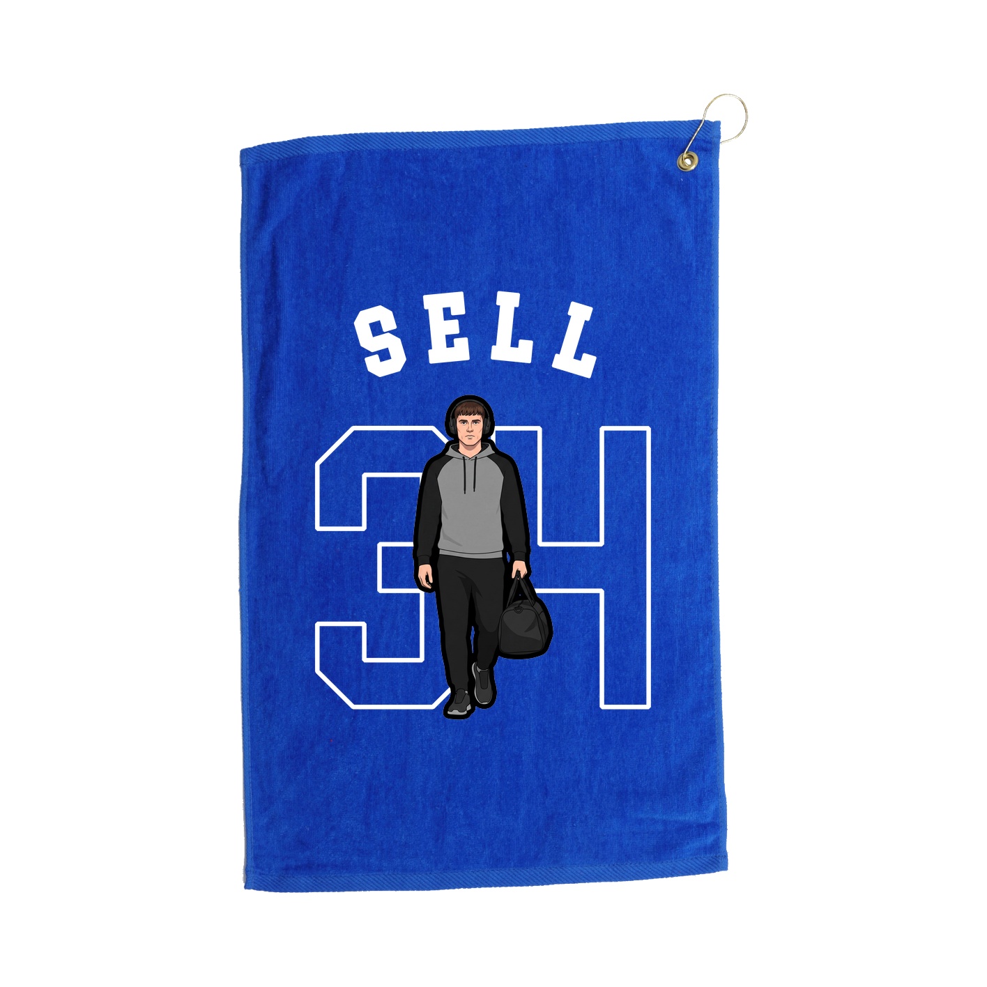 Golf Towel — Shirsey Arch in Royal