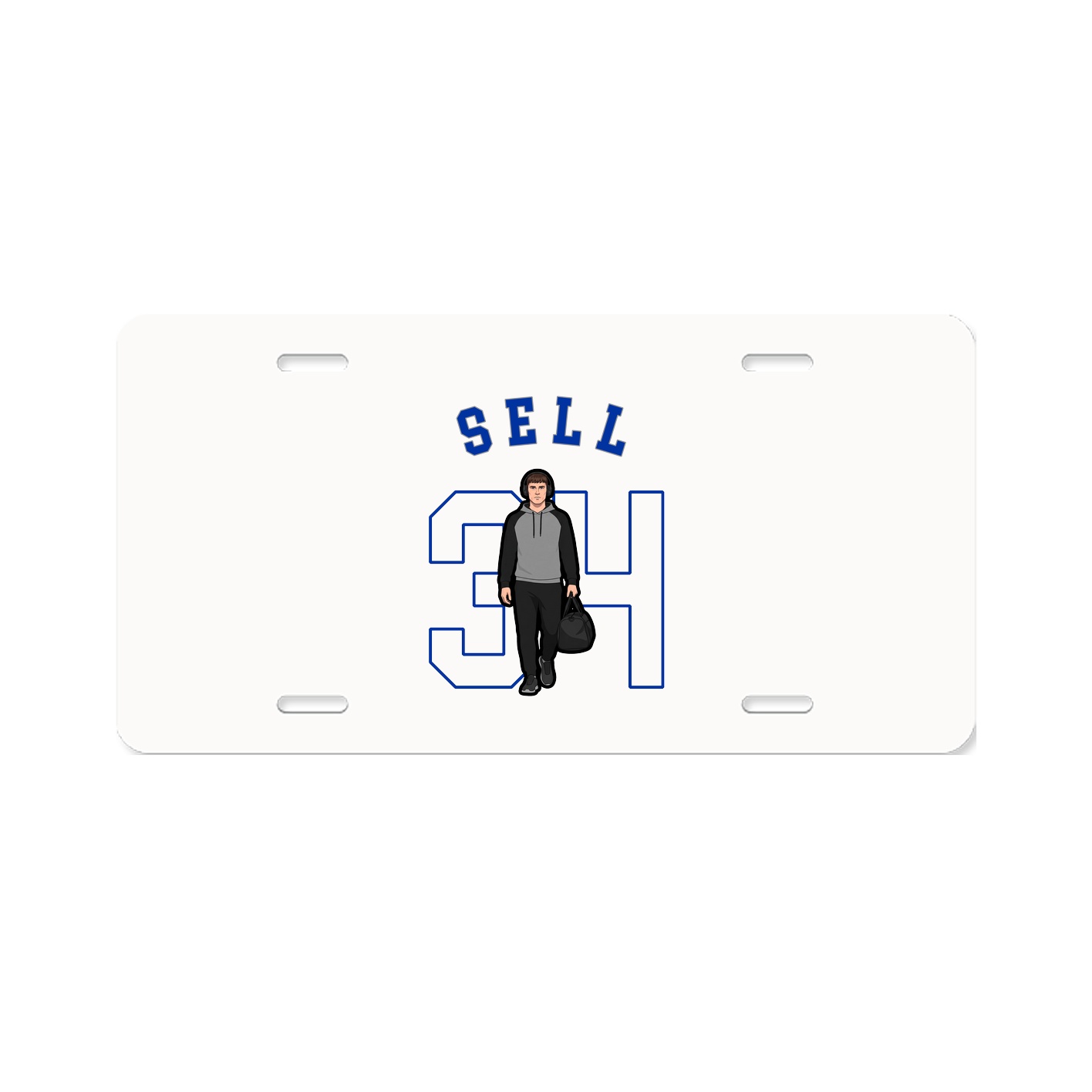 License Plate — Shirsey Arch in Classic