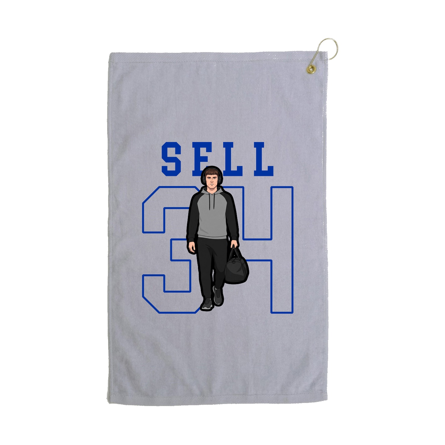 Terry Velour Golf Towel