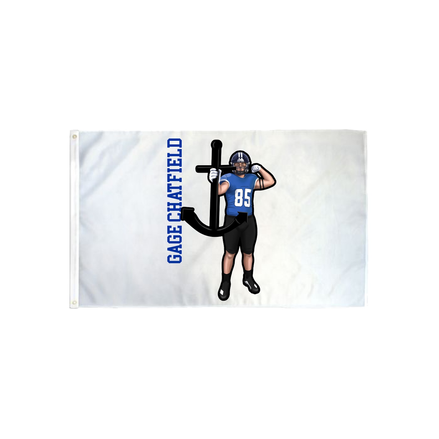 3x5 Flag — Name Vertical in Classic