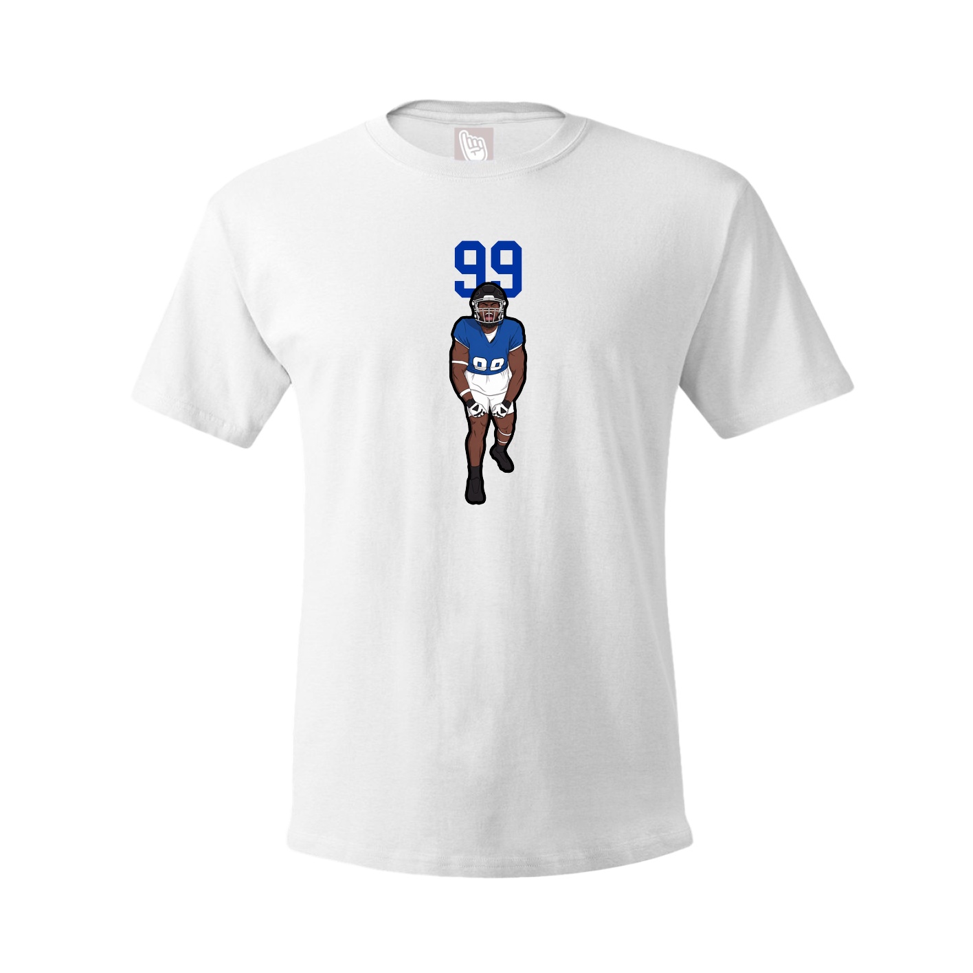 Tee — Number Top in White
