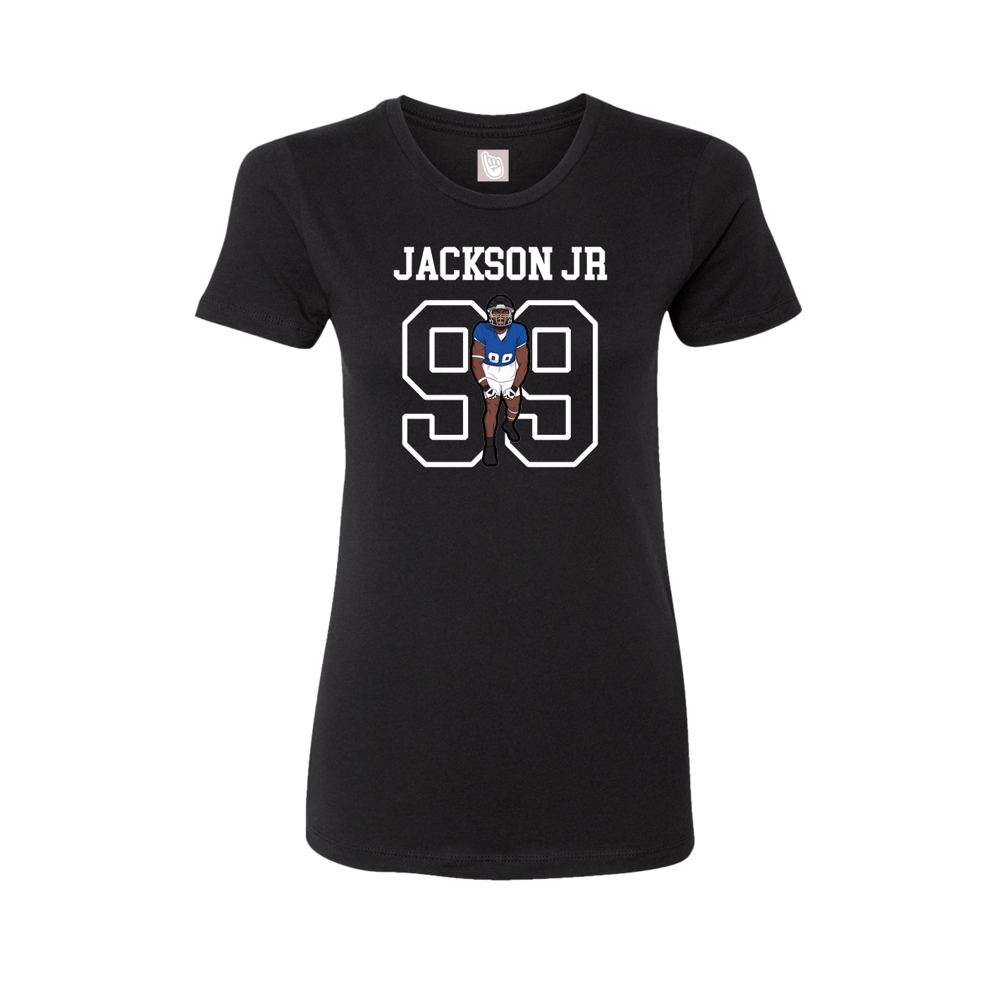 Fitted Women's Tee — Shirsey in Black