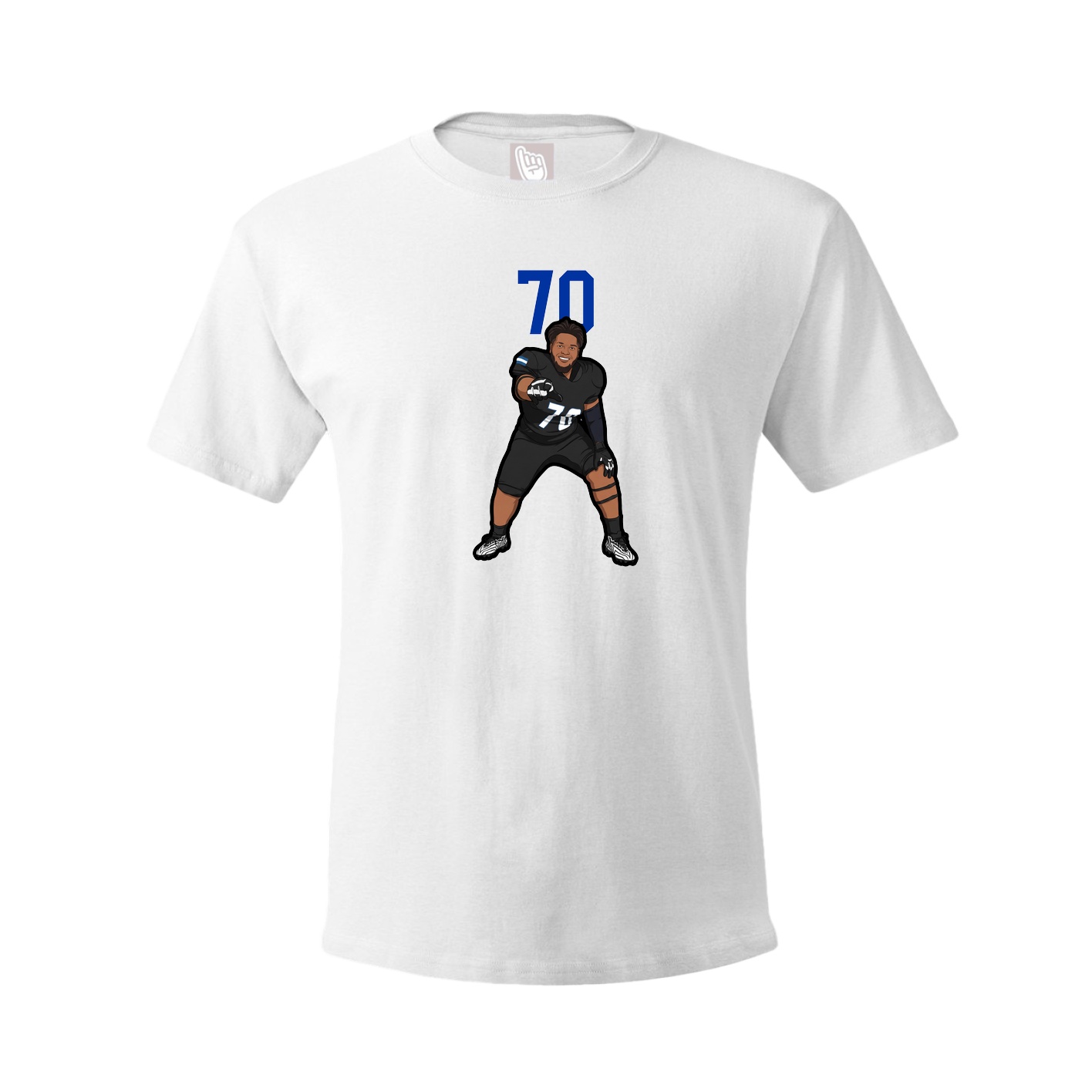 Tee — Number Top in White