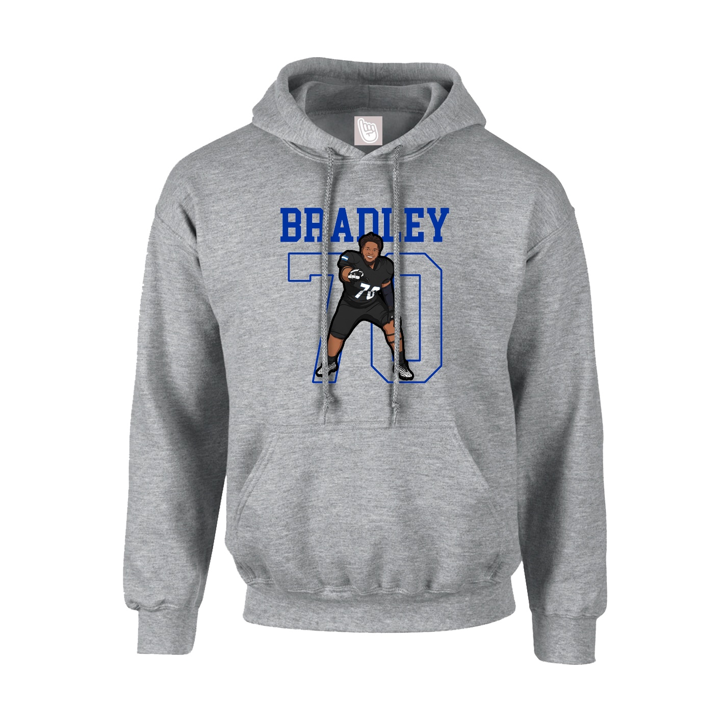 Youth Hoodie — Shirsey in Grey