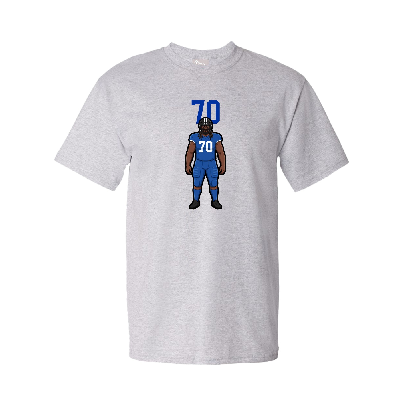 Tee — Number Top in Grey