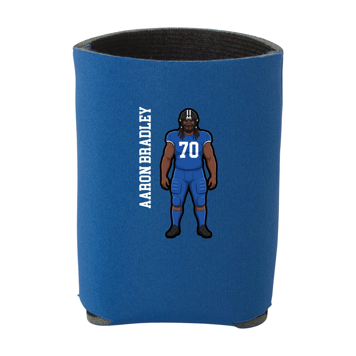 Can Holder — Name Vertical in Royal