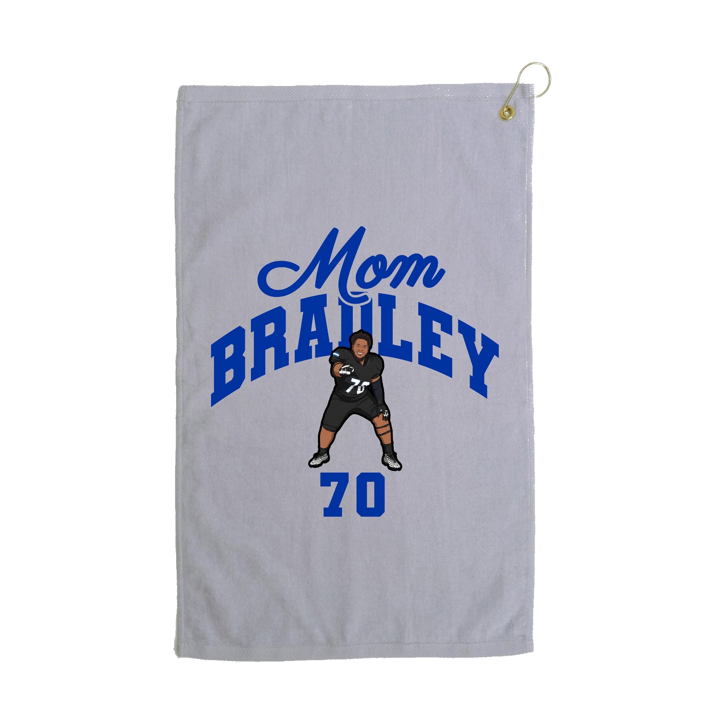 Golf Towel — Mothers Day Arch in Grey