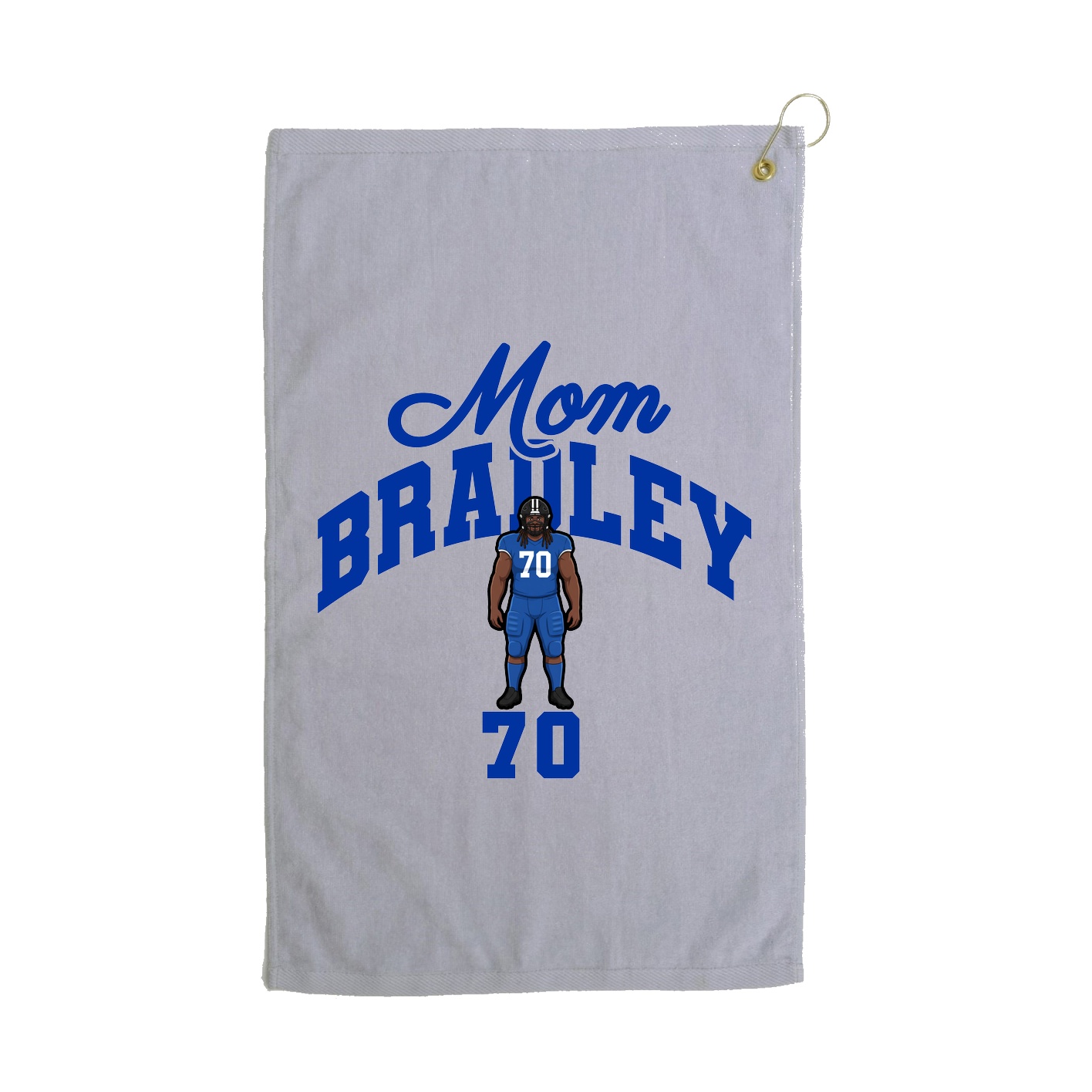 Golf Towel — Mothers Day Arch in Grey