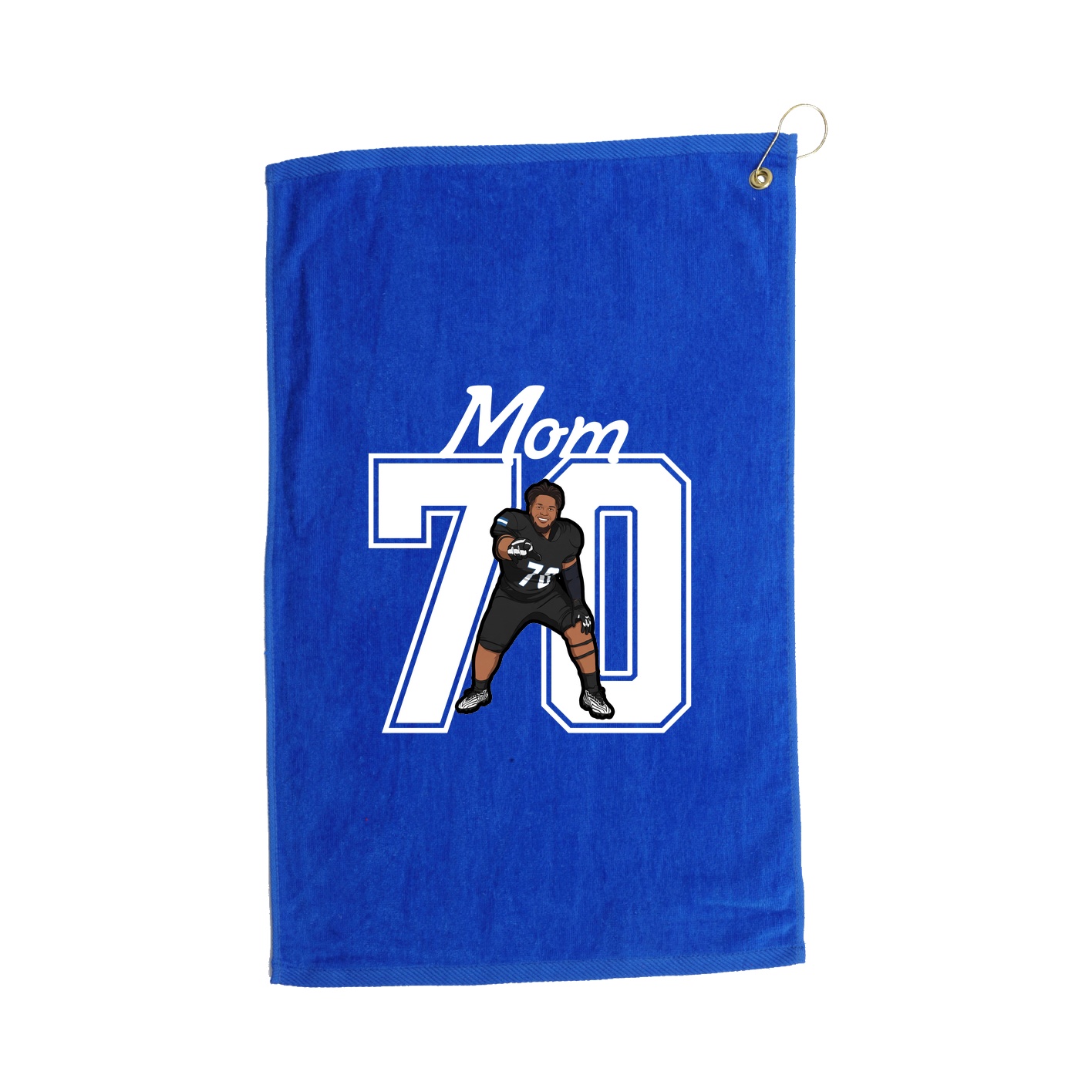 Golf Towel — Mothers Day Shirsey in Royal