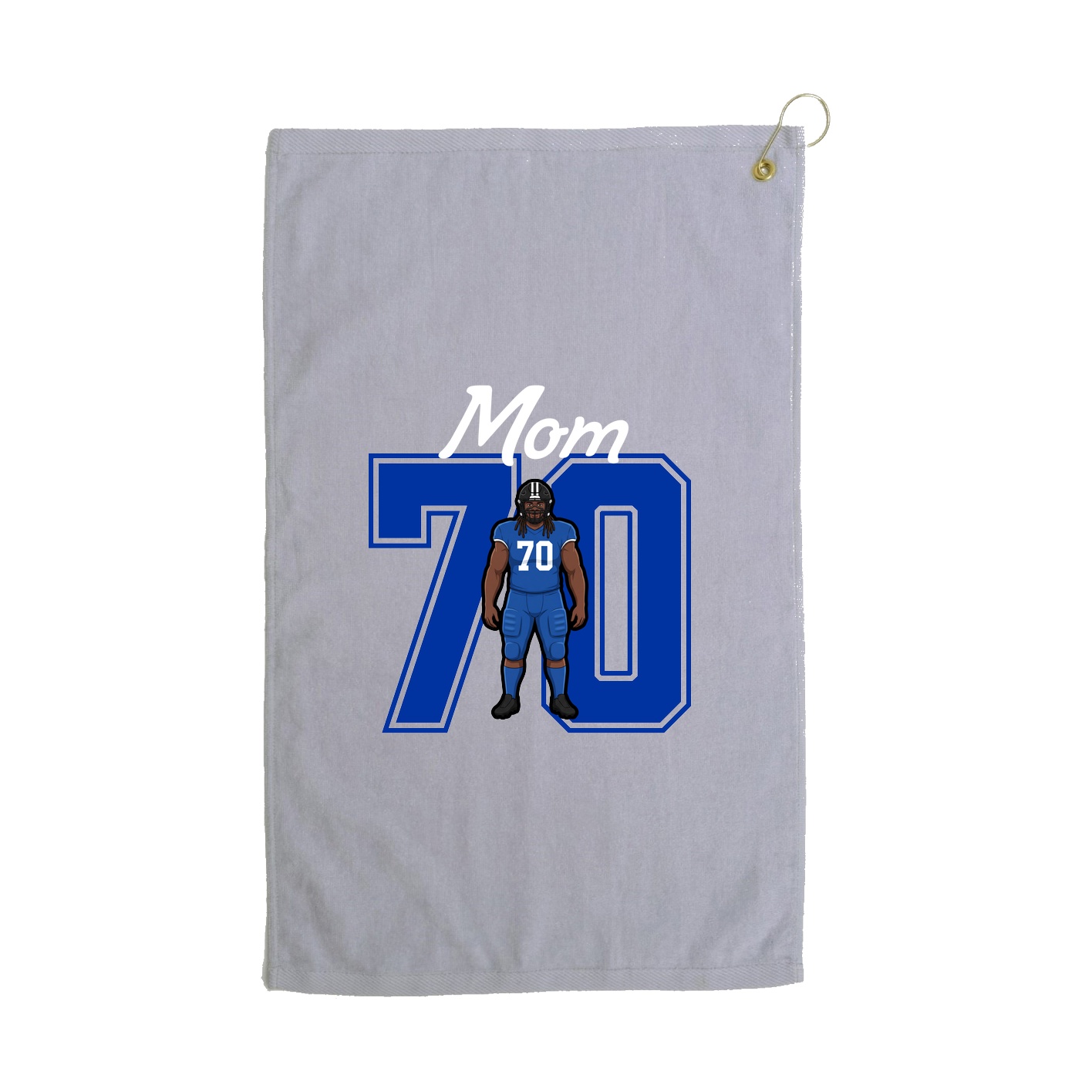 Golf Towel — Mothers Day Shirsey in Grey