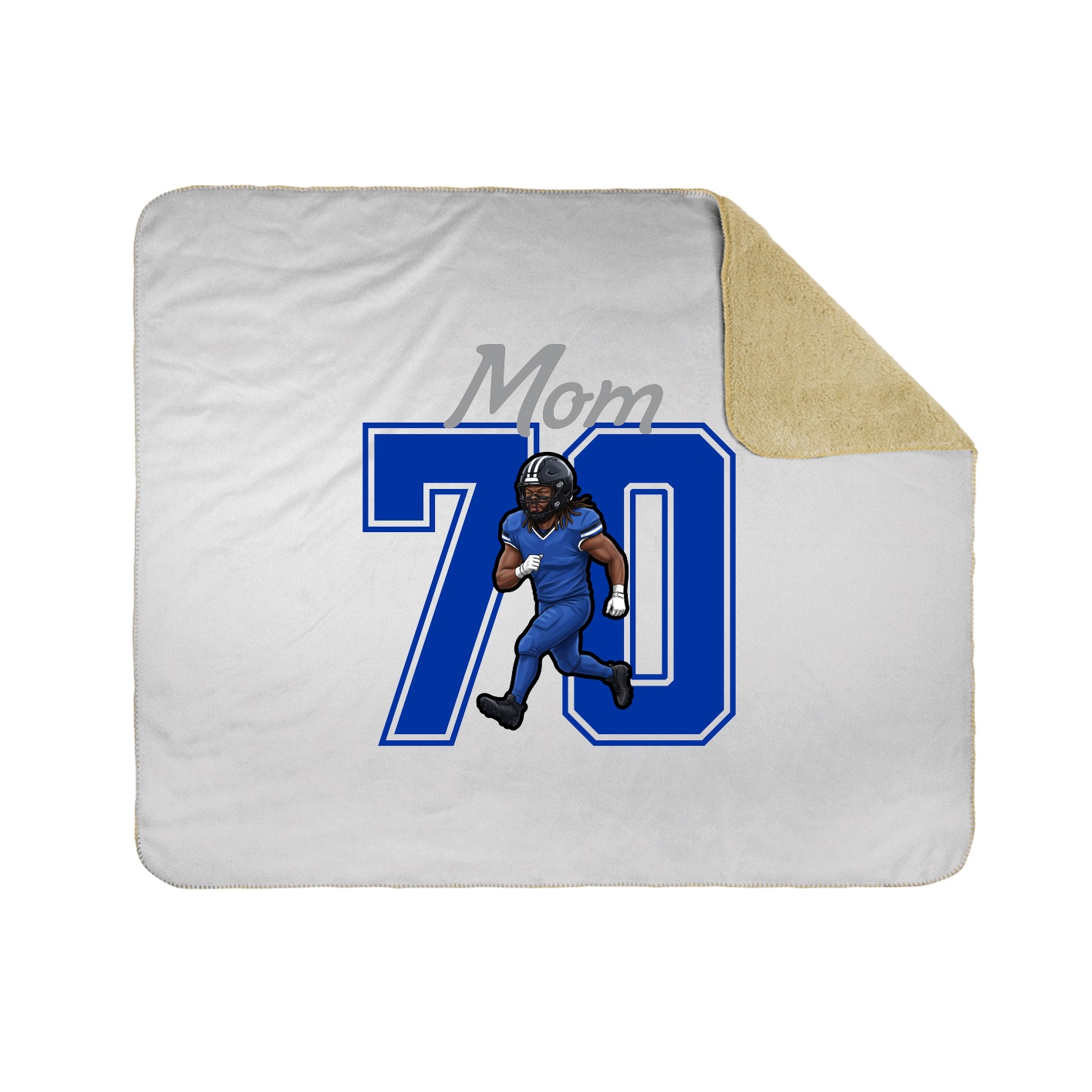 Throw Blanket — Mothers Day Shirsey in White
