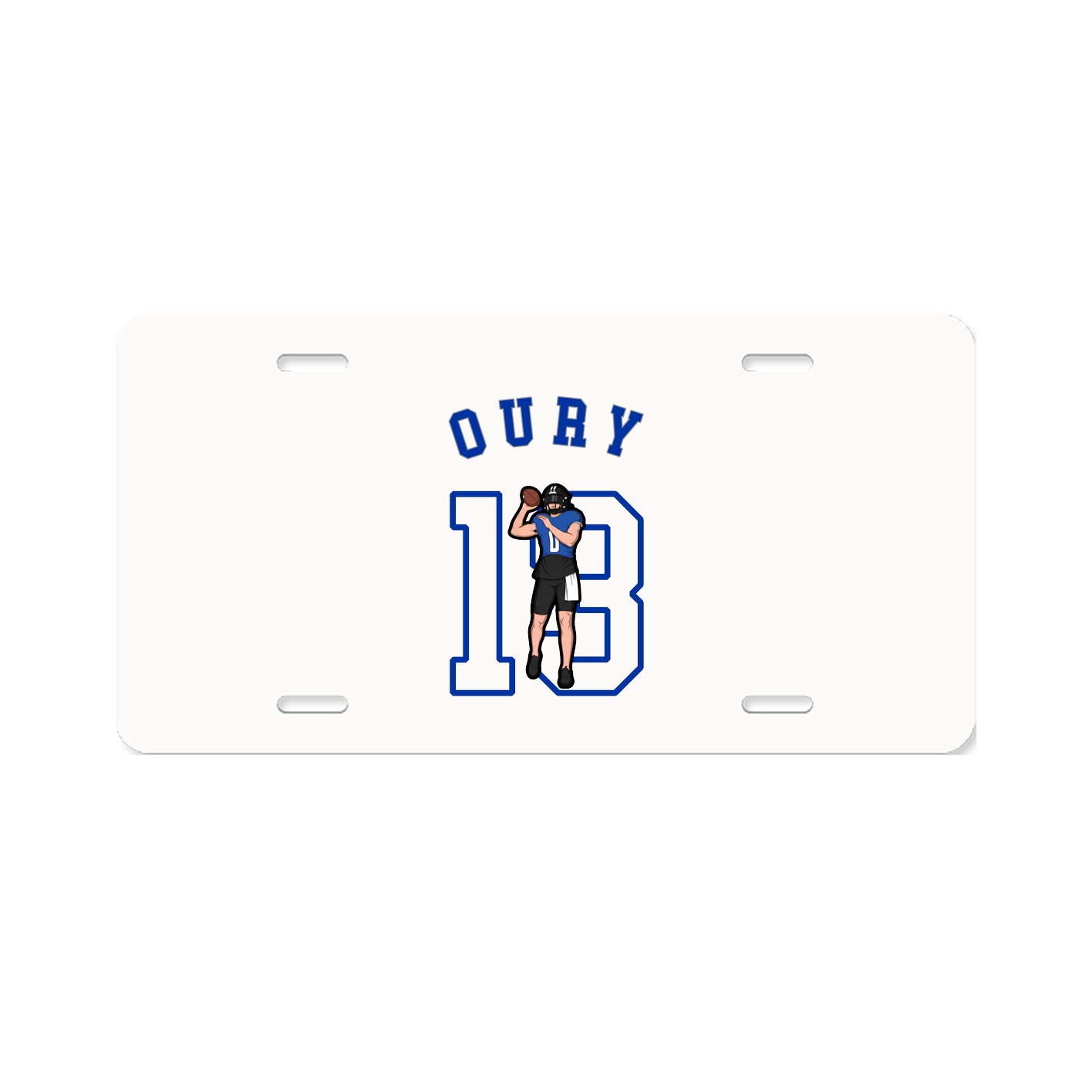 License Plate — Shirsey Arch in Classic