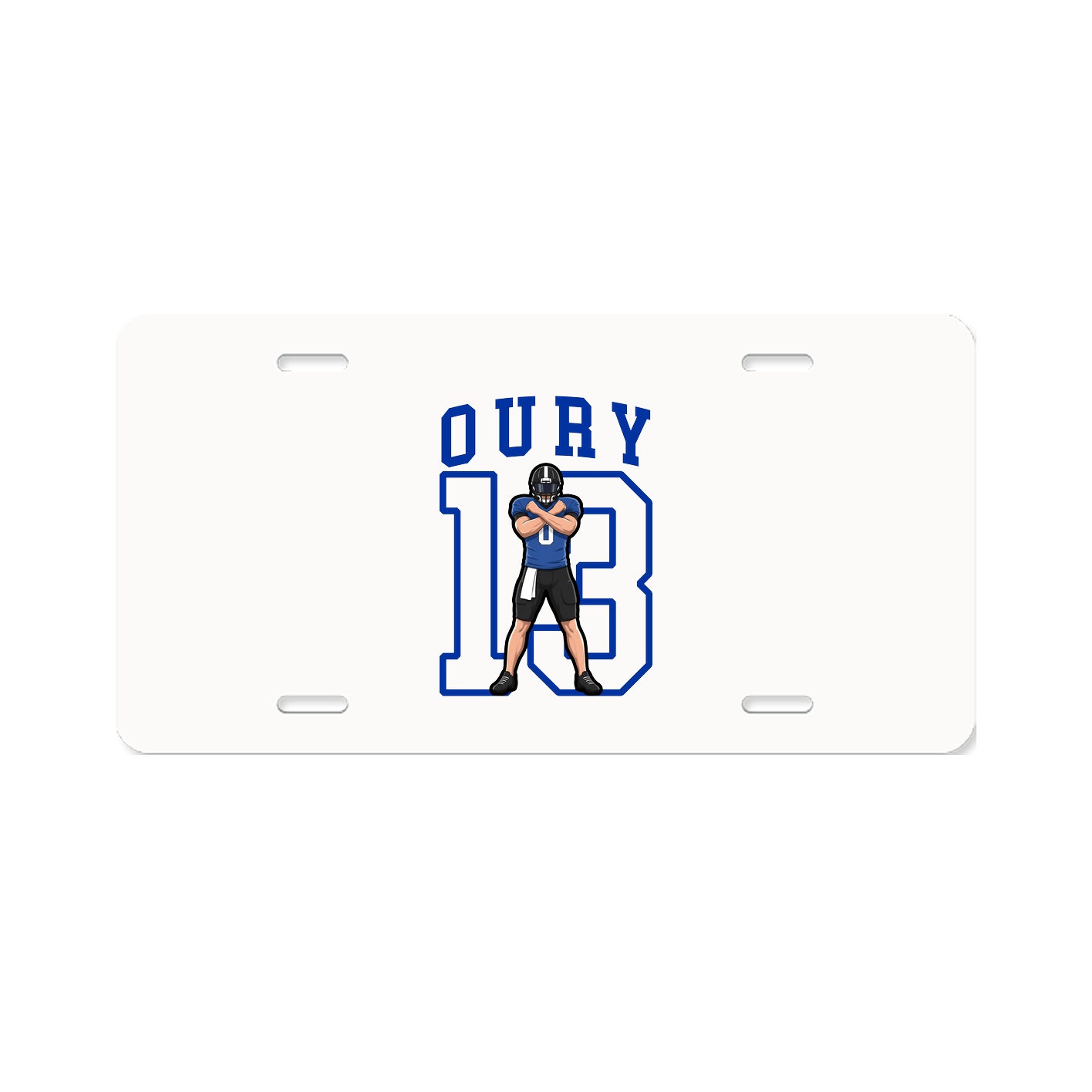 License Plate — Shirsey in Classic