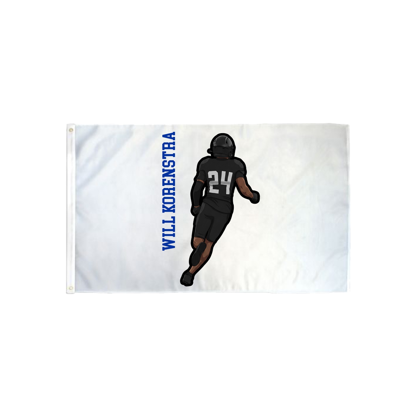 3x5 Flag — Name Vertical in Classic