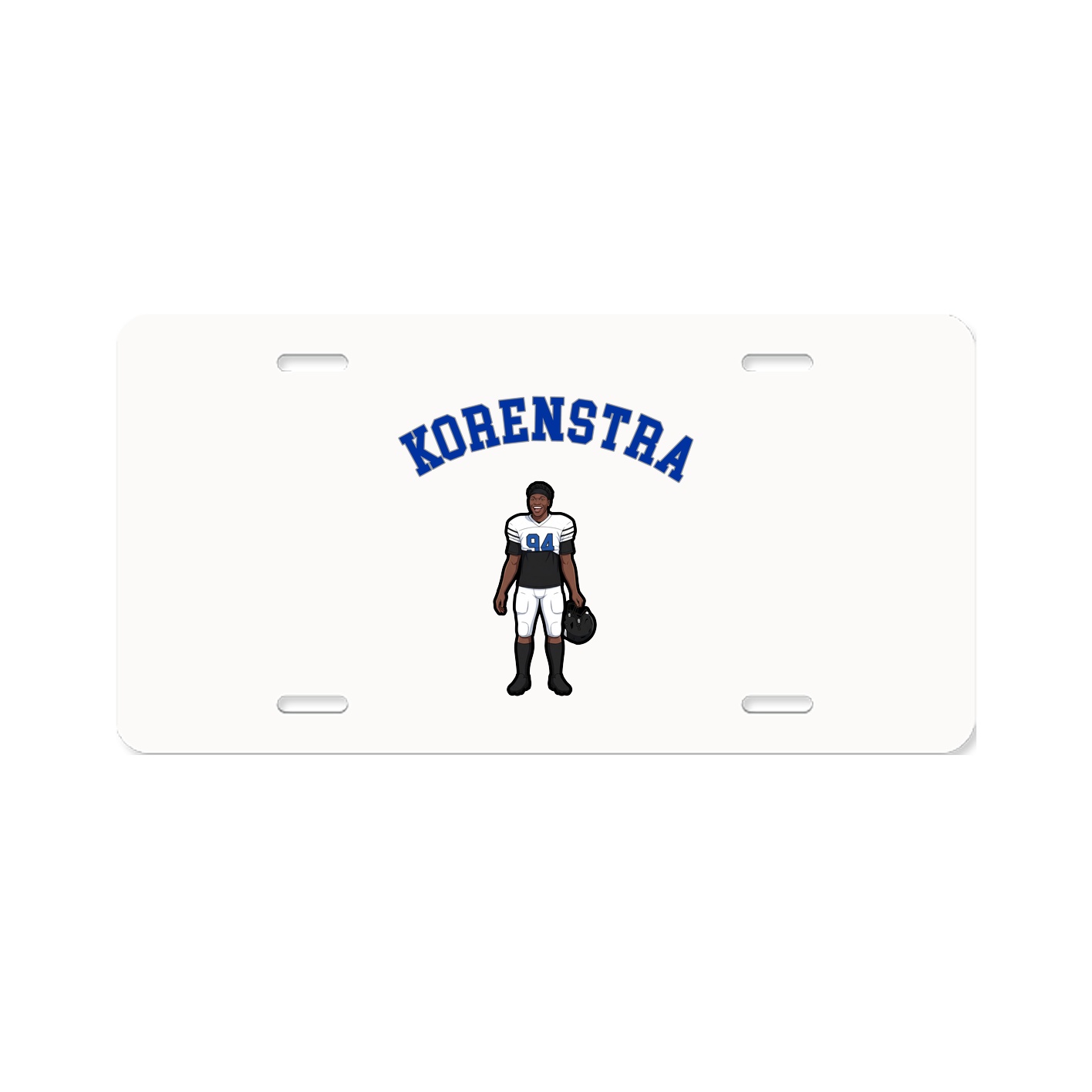 License Plate — Shirsey Arch in Classic