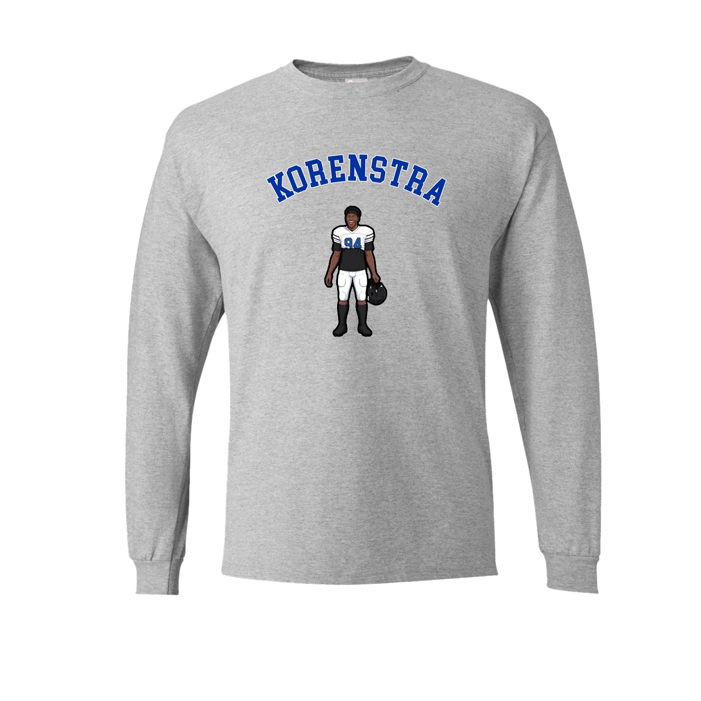 Long Sleeve Tee — Shirsey Arch in Grey