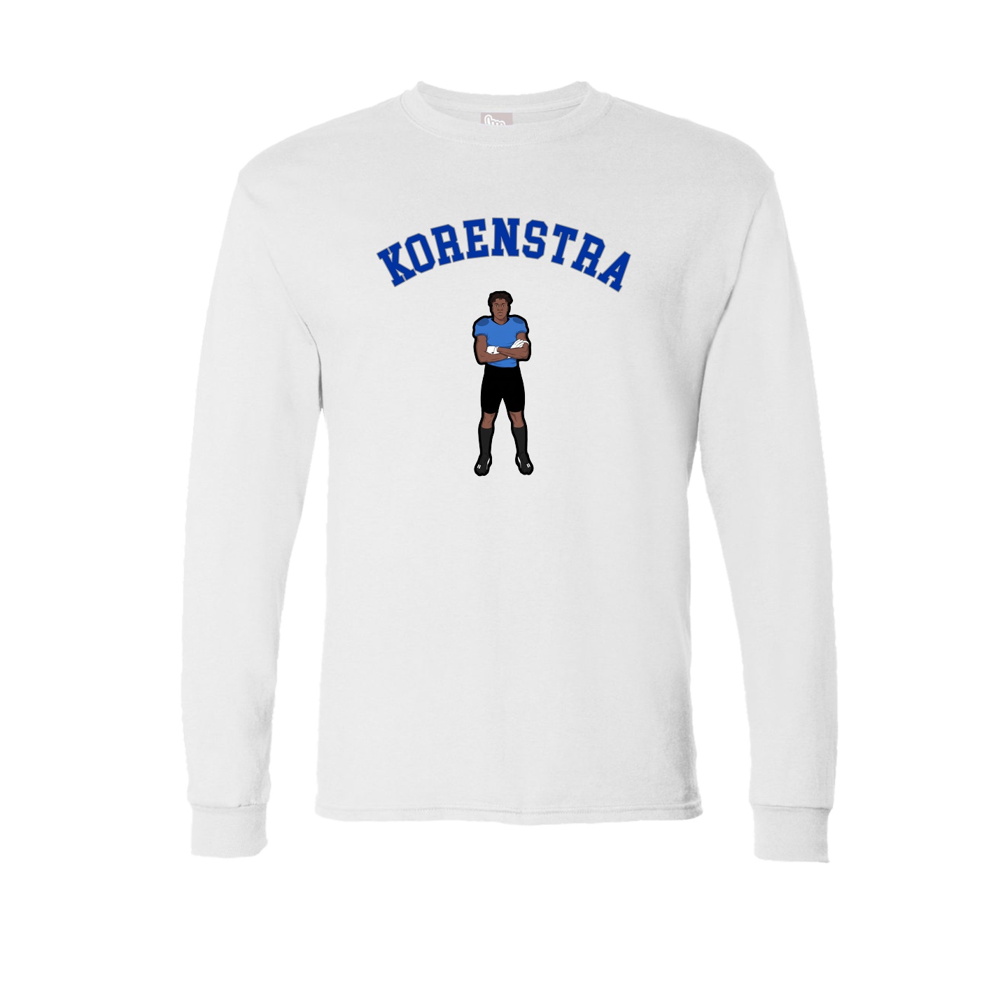 Long Sleeve Tee — Shirsey Arch in White