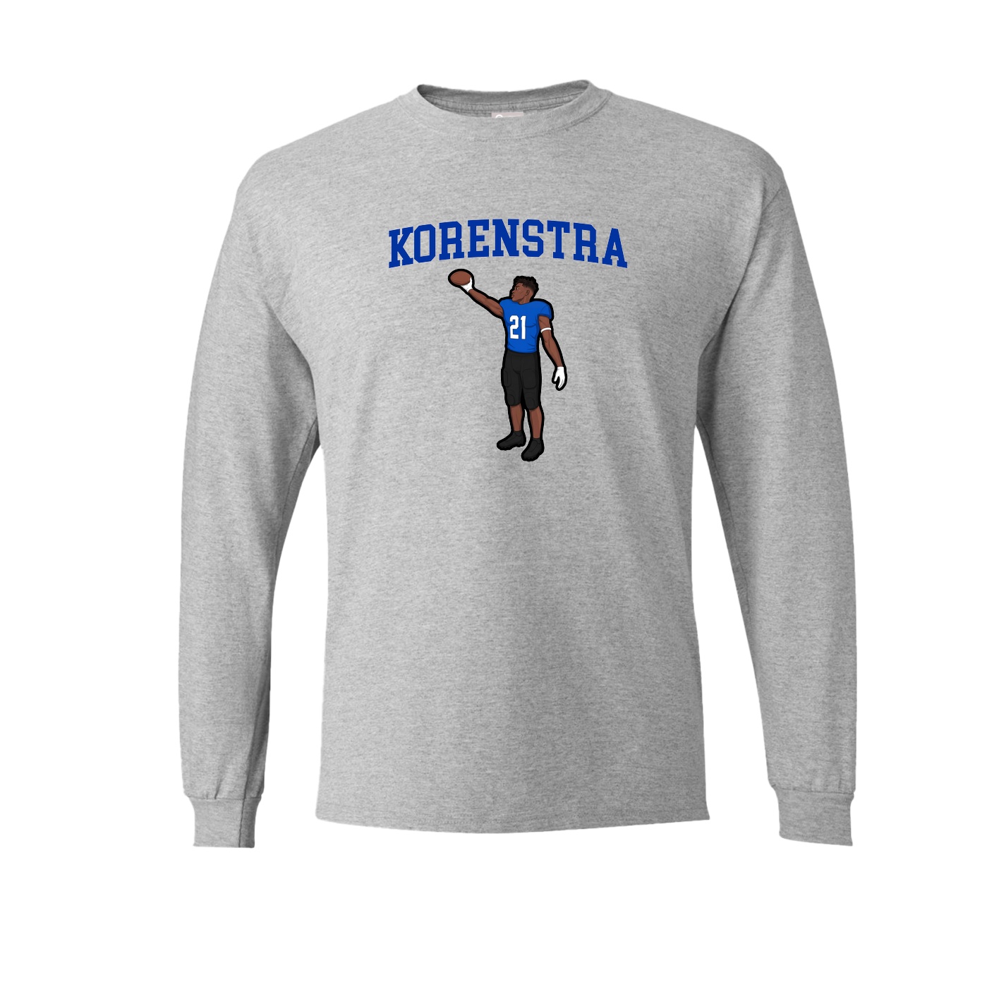 Long Sleeve Tee — Shirsey in Grey