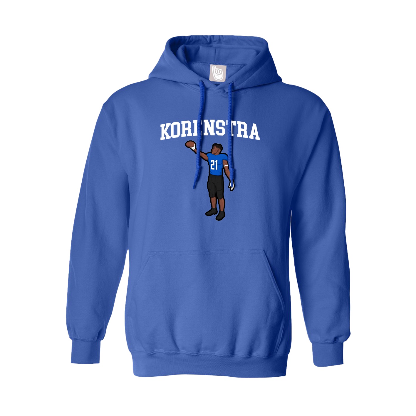 Youth Hoodie — Shirsey in Royal