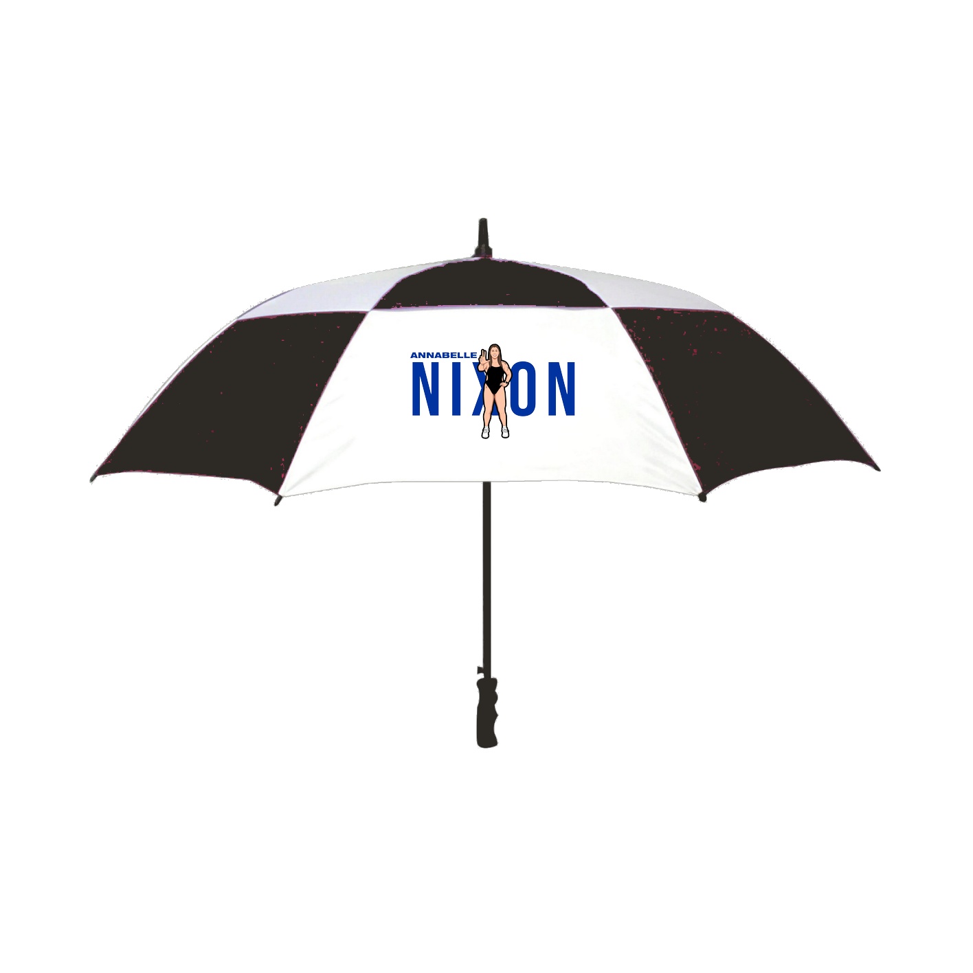 Golf Umbrella — Player Name in Black