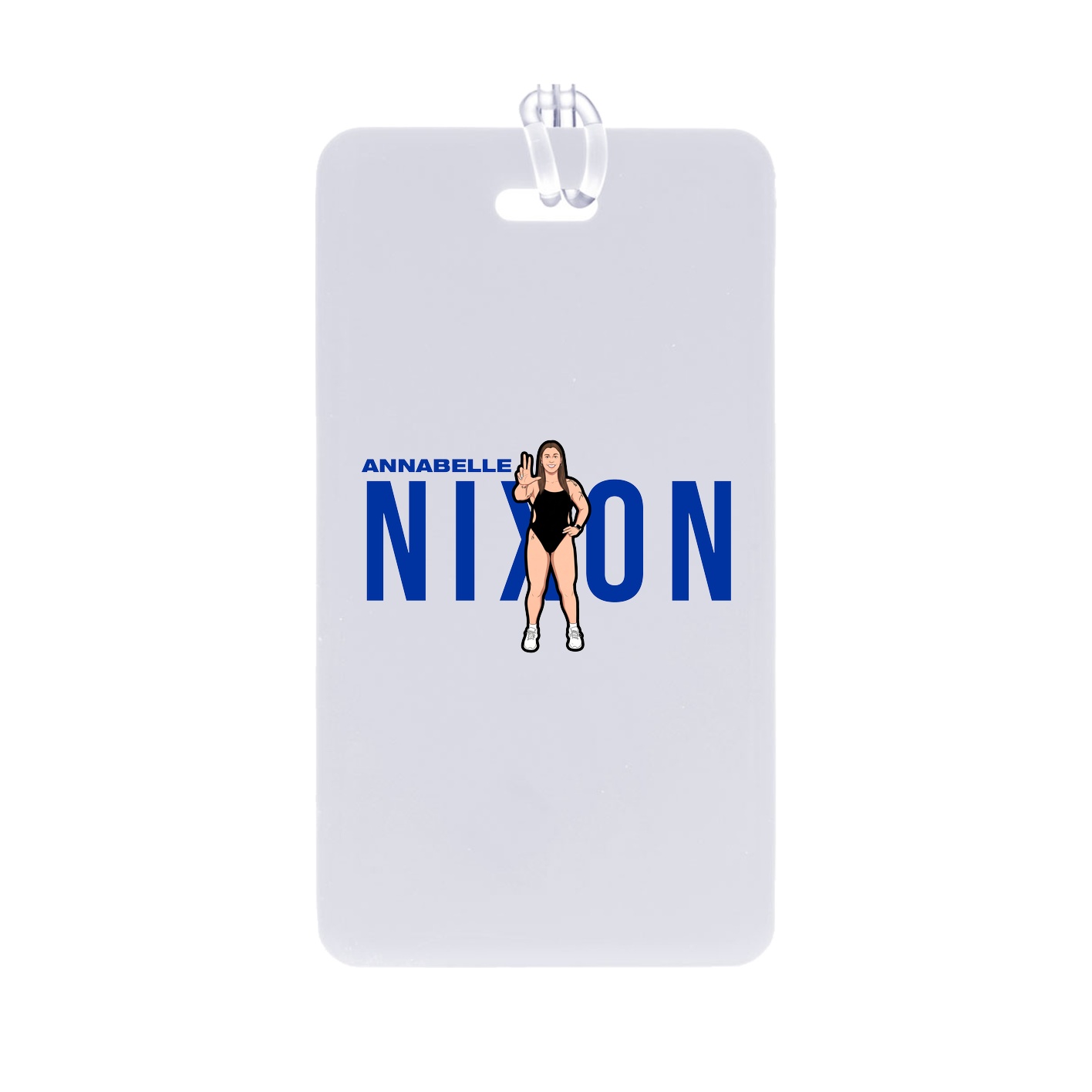 Bag Tag — Player Name in Classic