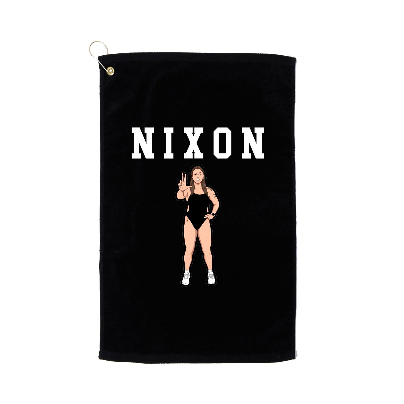 Golf Towel — Shirsey in Black