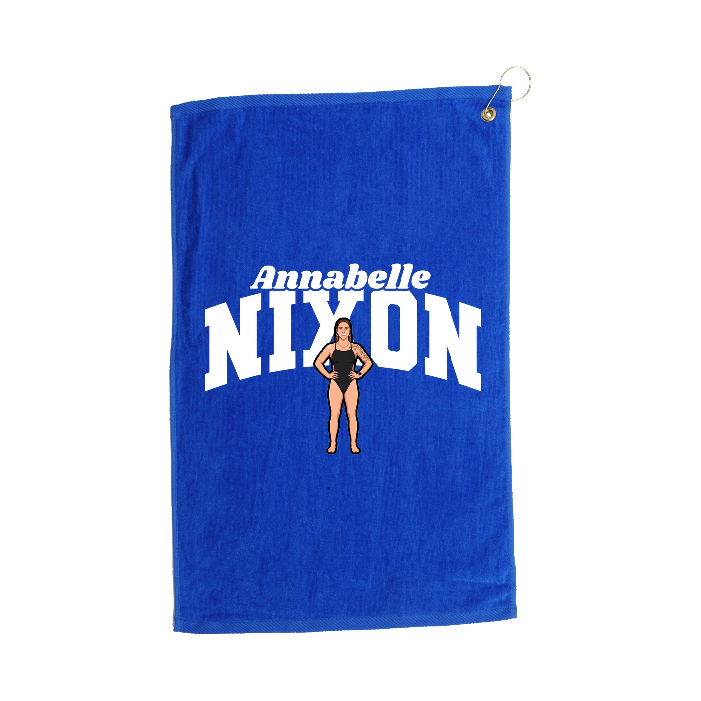 Golf Towel — Signature Arch in Royal