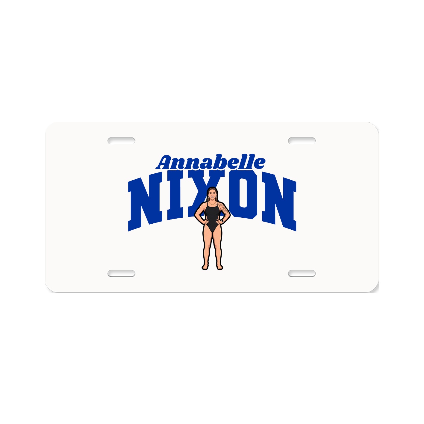 License Plate — Signature Arch in Classic