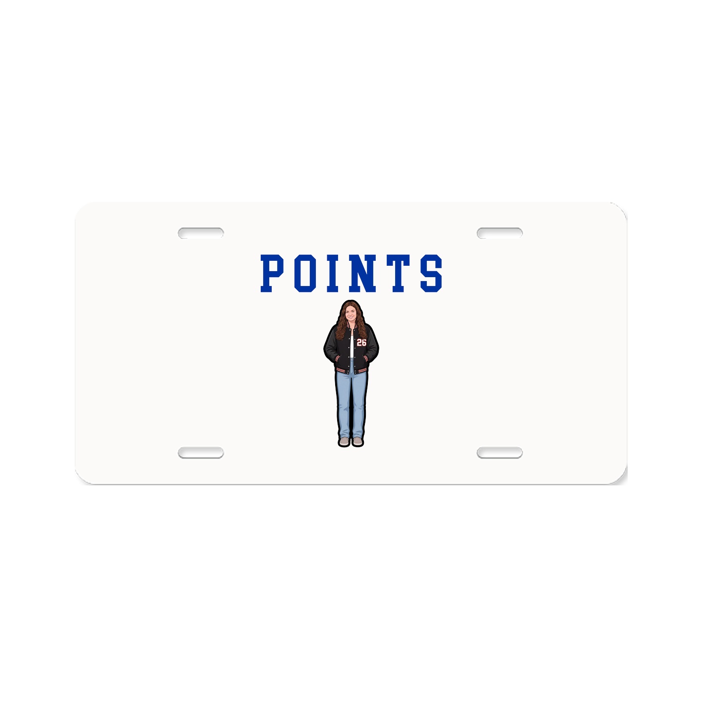 License Plate — Shirsey in Classic