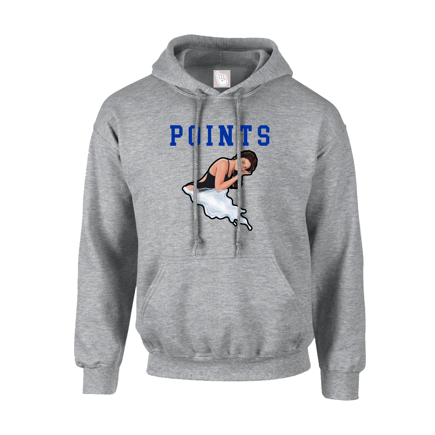 Hoodie — Shirsey in Grey