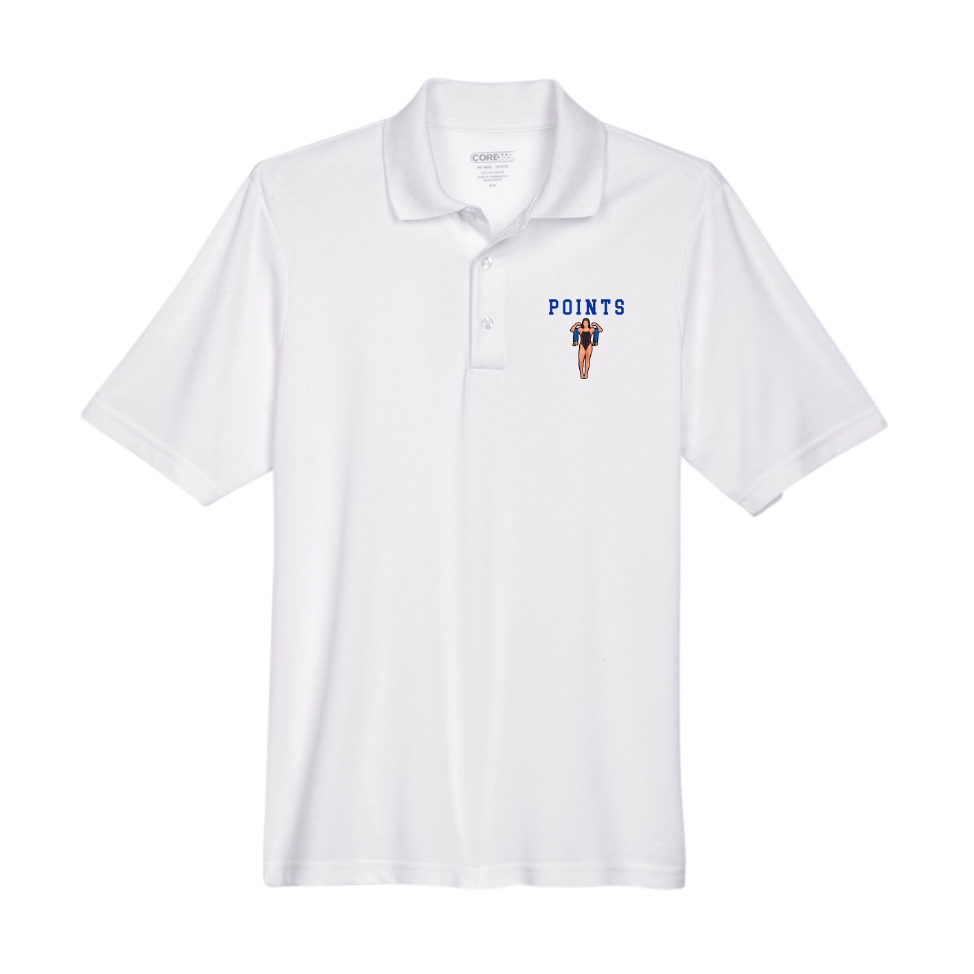 Performance Polo — Shirsey in White