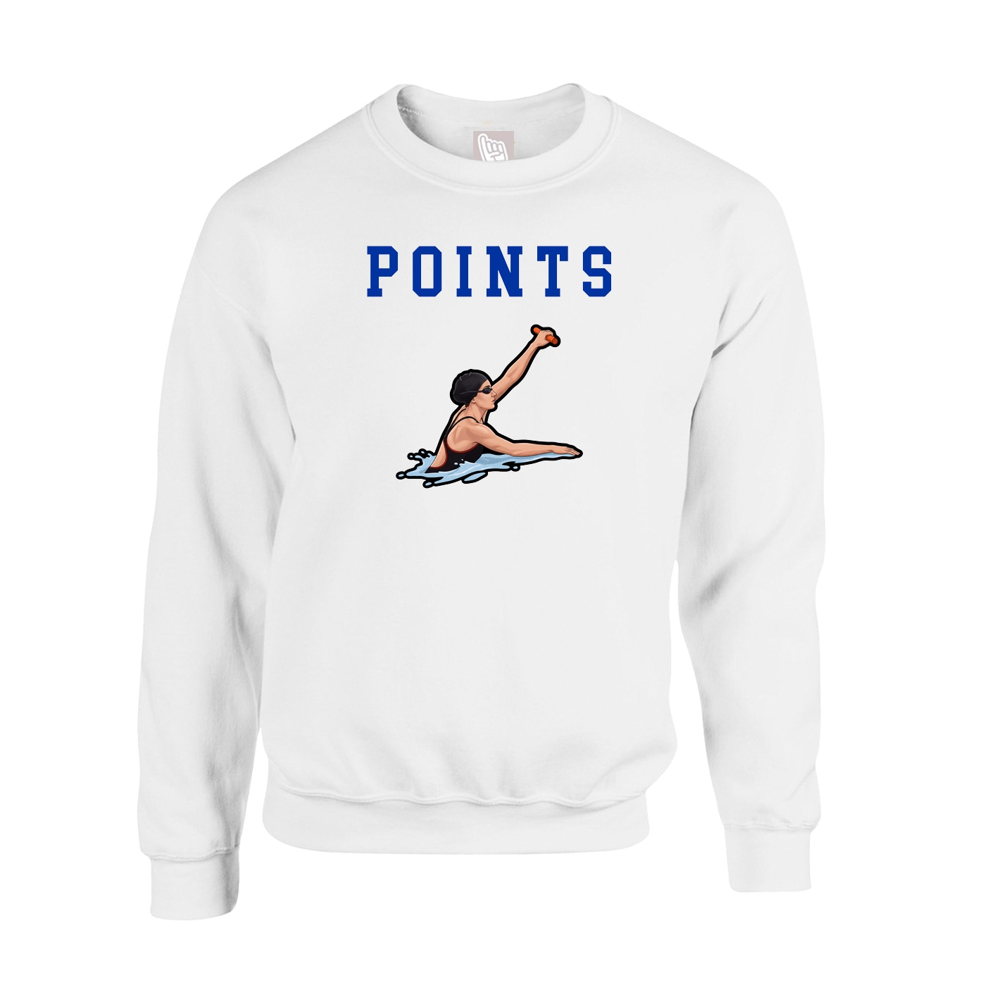 Fleece Crew — Shirsey in White