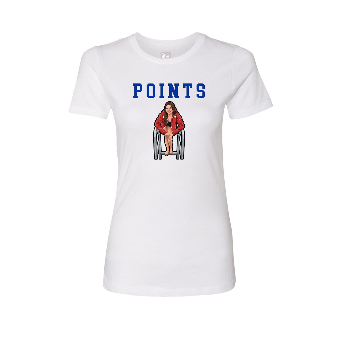Fitted Women's Tee — Shirsey in White