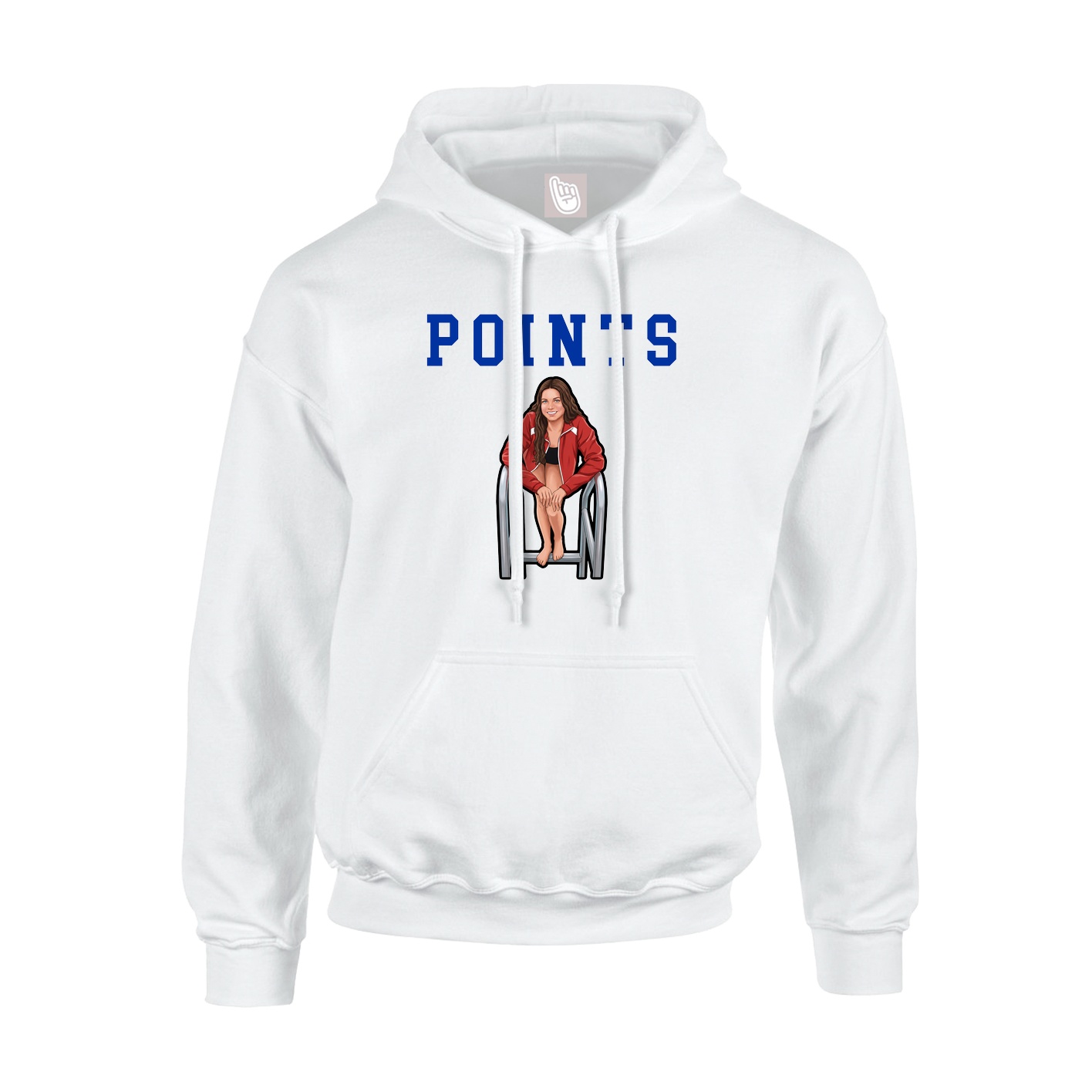 Youth Hoodie — Shirsey in White