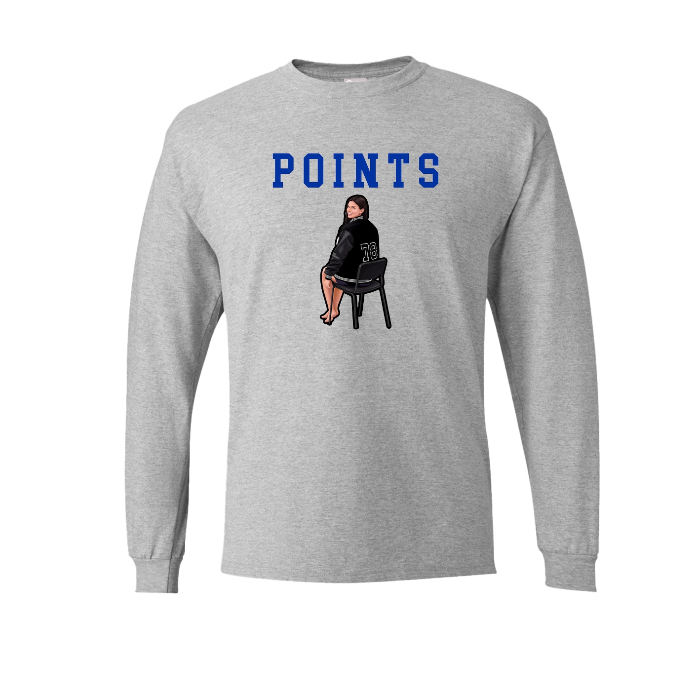 Long Sleeve Tee — Shirsey in Grey