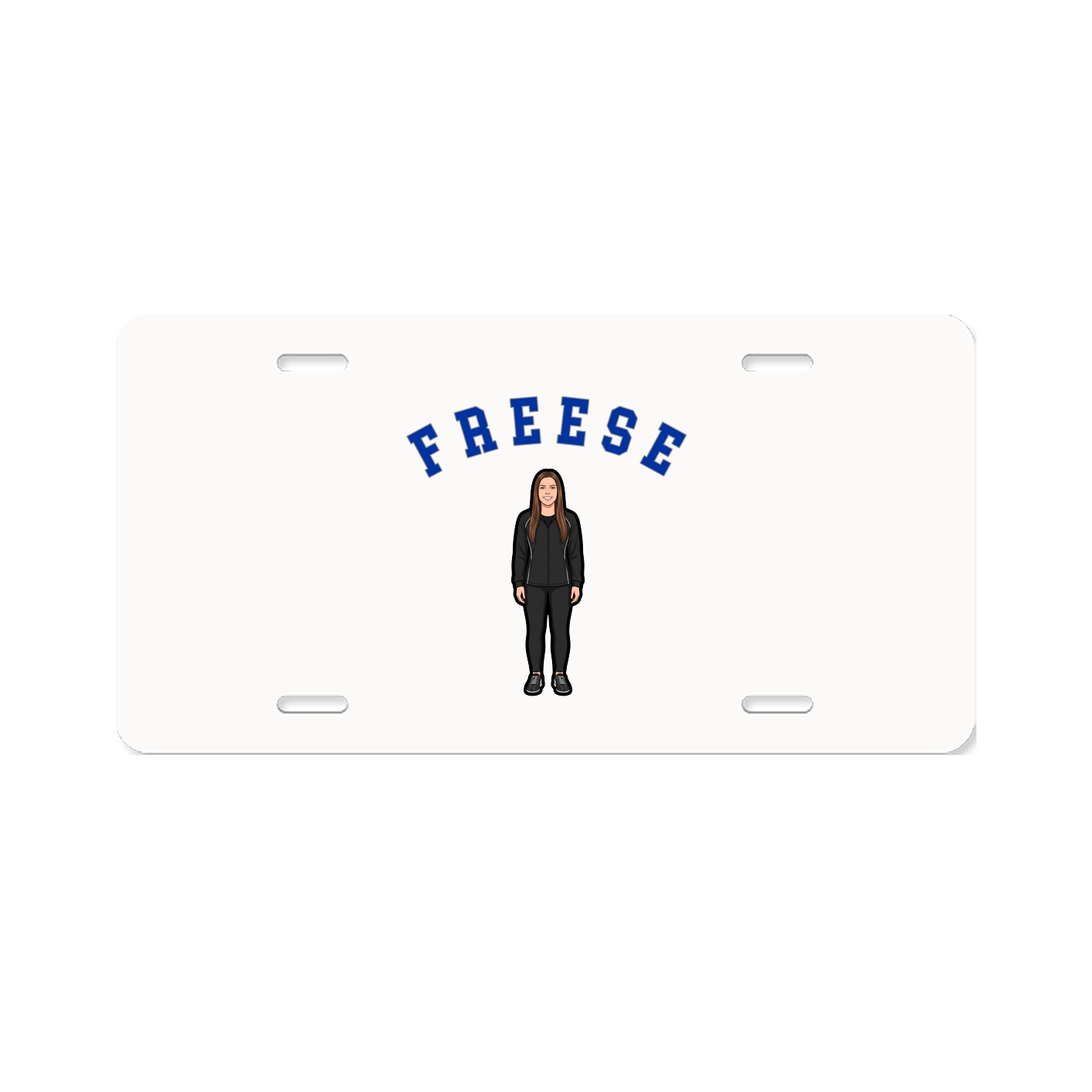 License Plate — Shirsey Arch in Classic