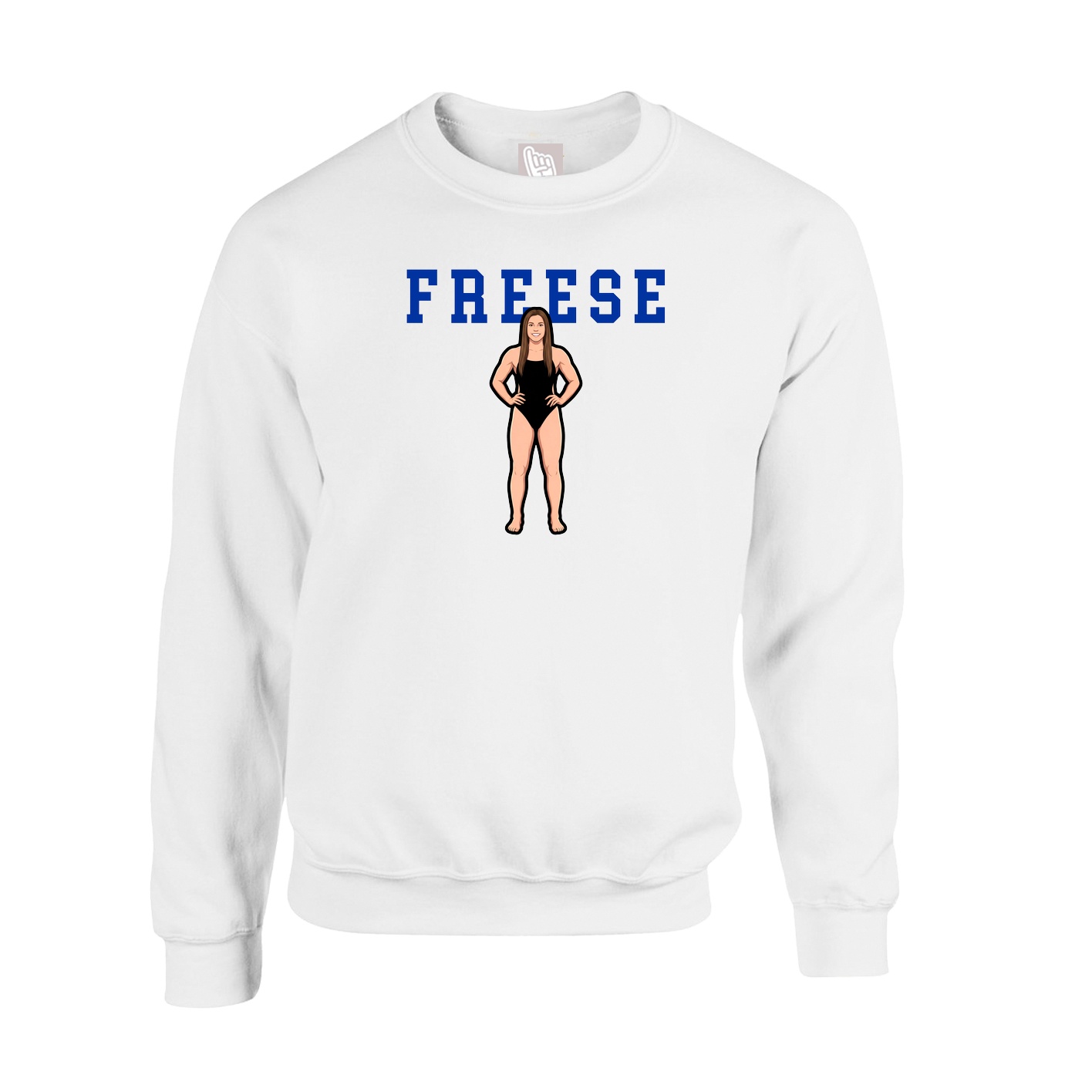 Fleece Crew — Shirsey in White