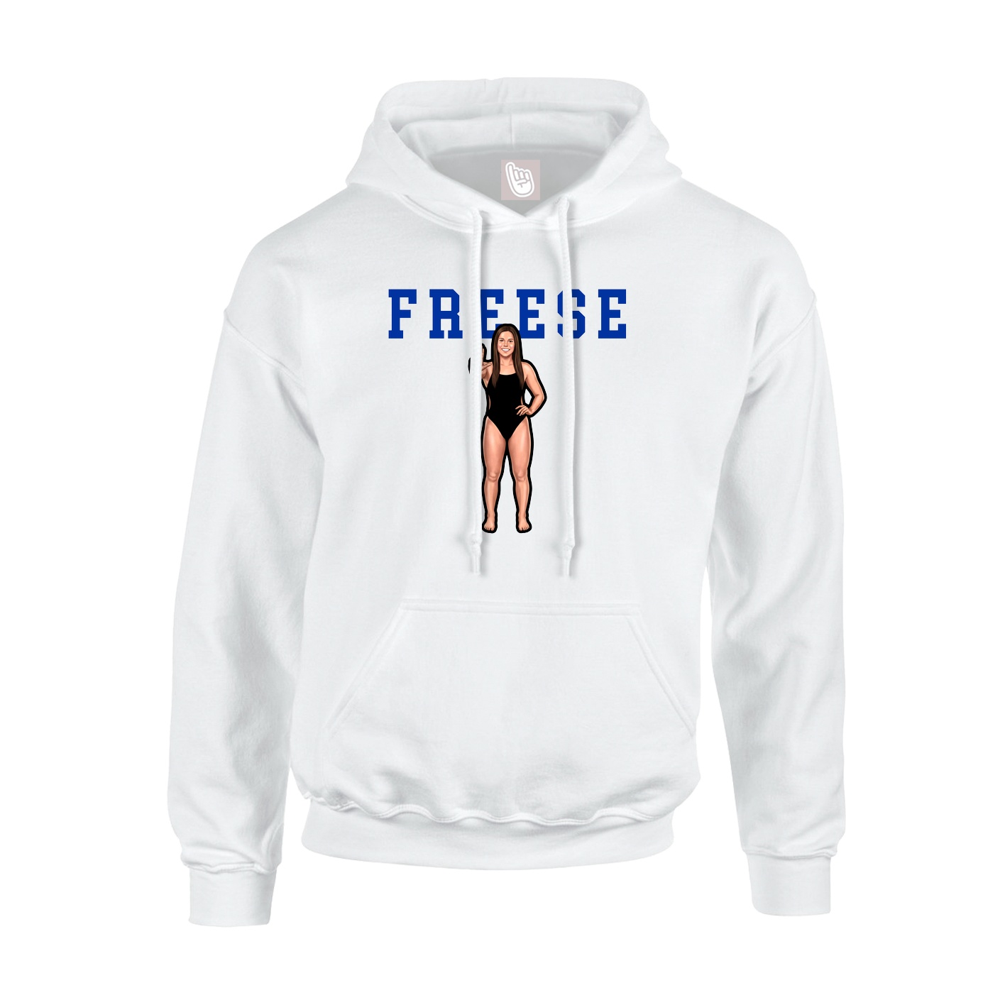 Hoodie — Shirsey in White