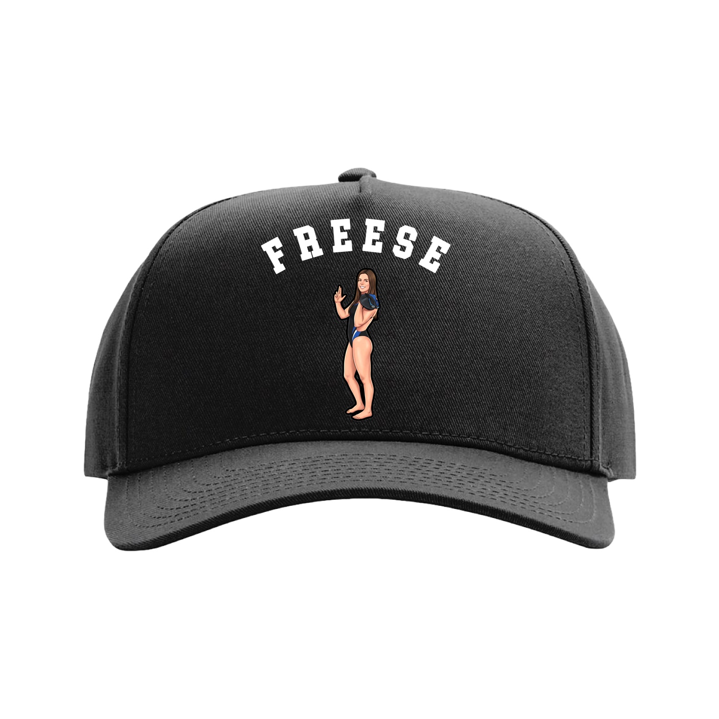 Full Fabric Five-Panel Champ Cap
