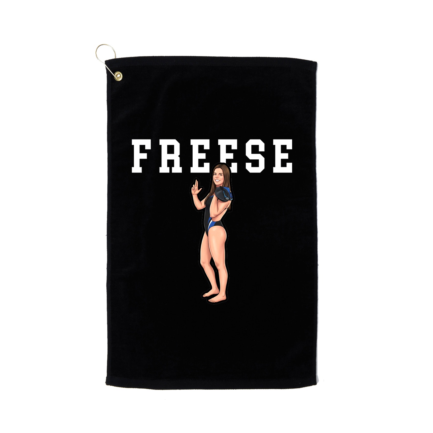 Golf Towel — Shirsey in Black