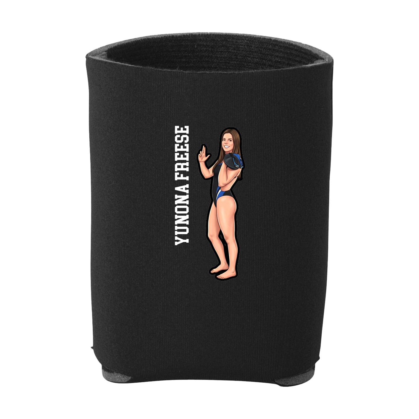 Can Holder — Name Vertical in Black
