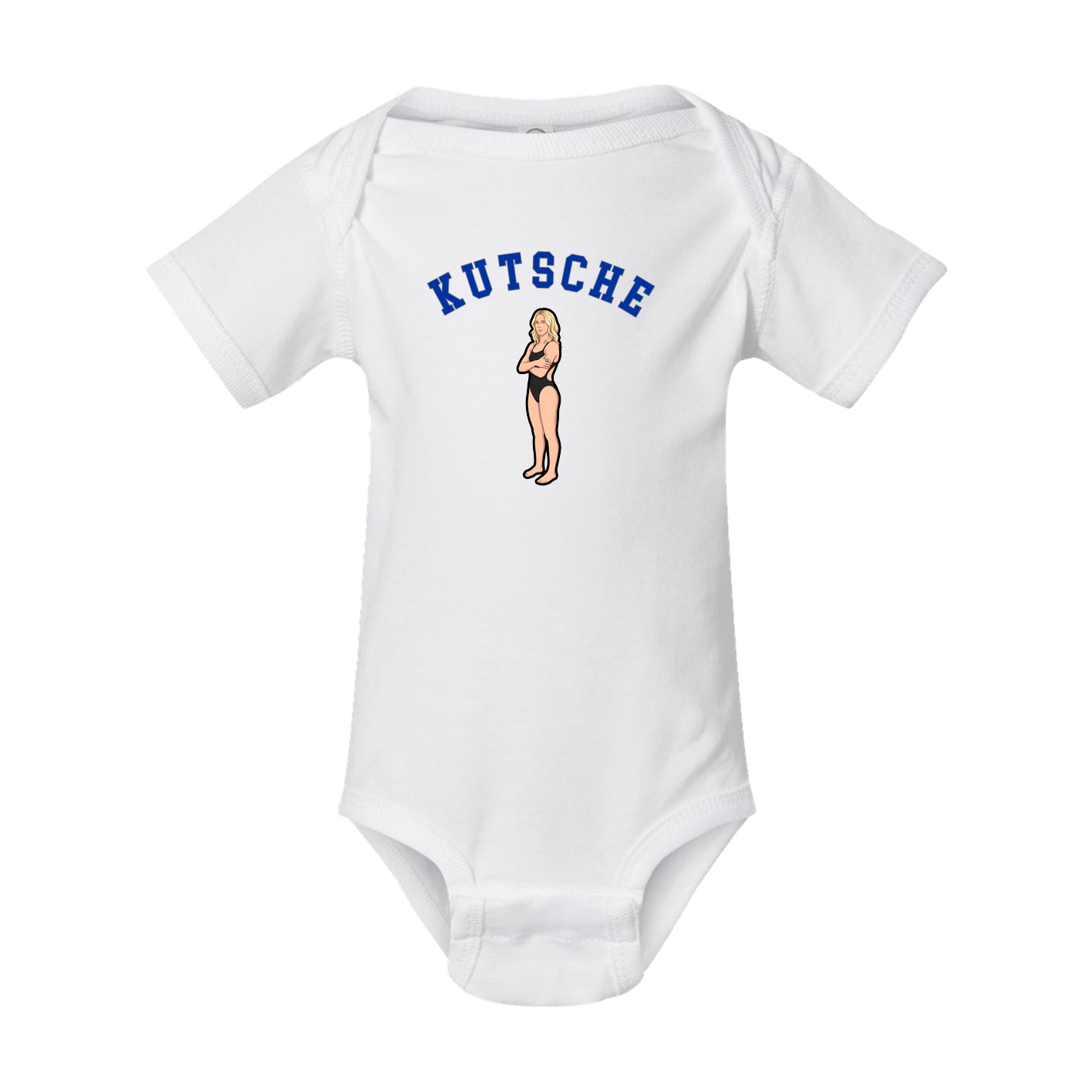 Baby Onesie — Shirsey Arch in White