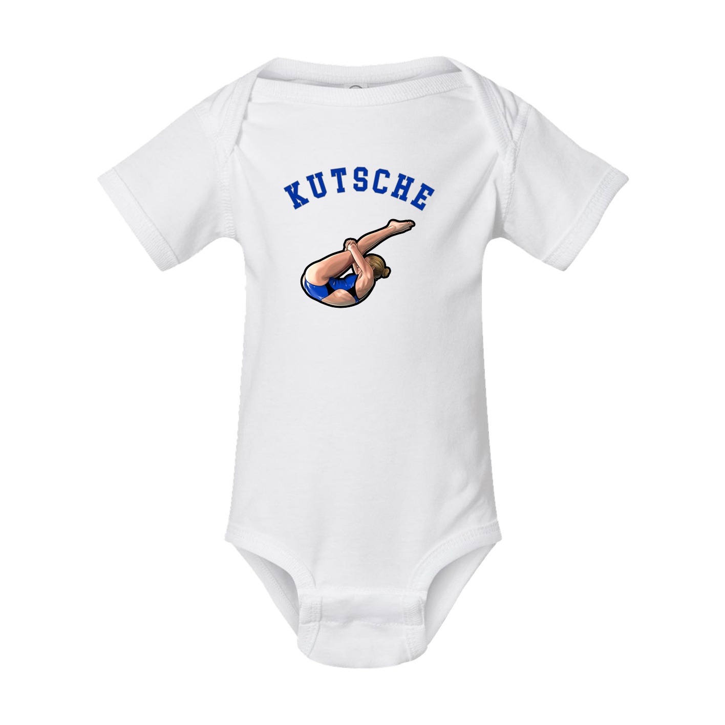 Baby Onesie — Shirsey Arch in White