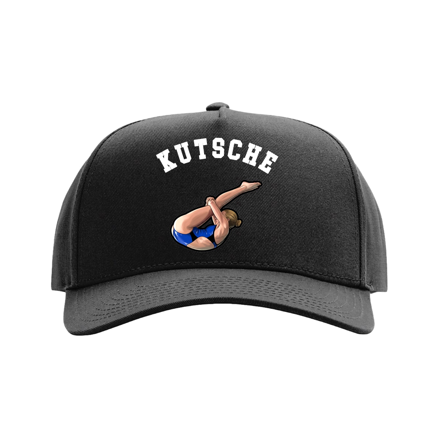 Full Fabric Five-Panel Champ Cap