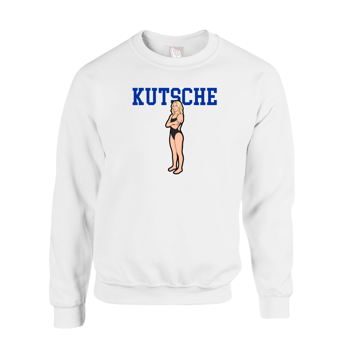 Fleece Crew — Shirsey in White