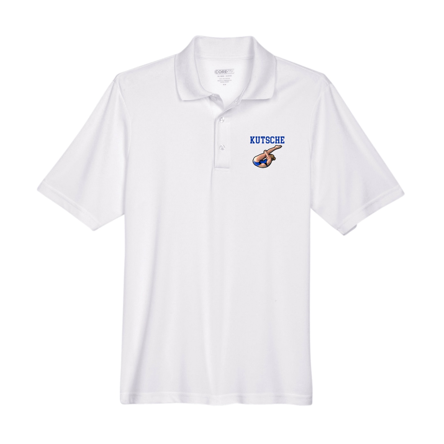 Performance Polo — Shirsey in White