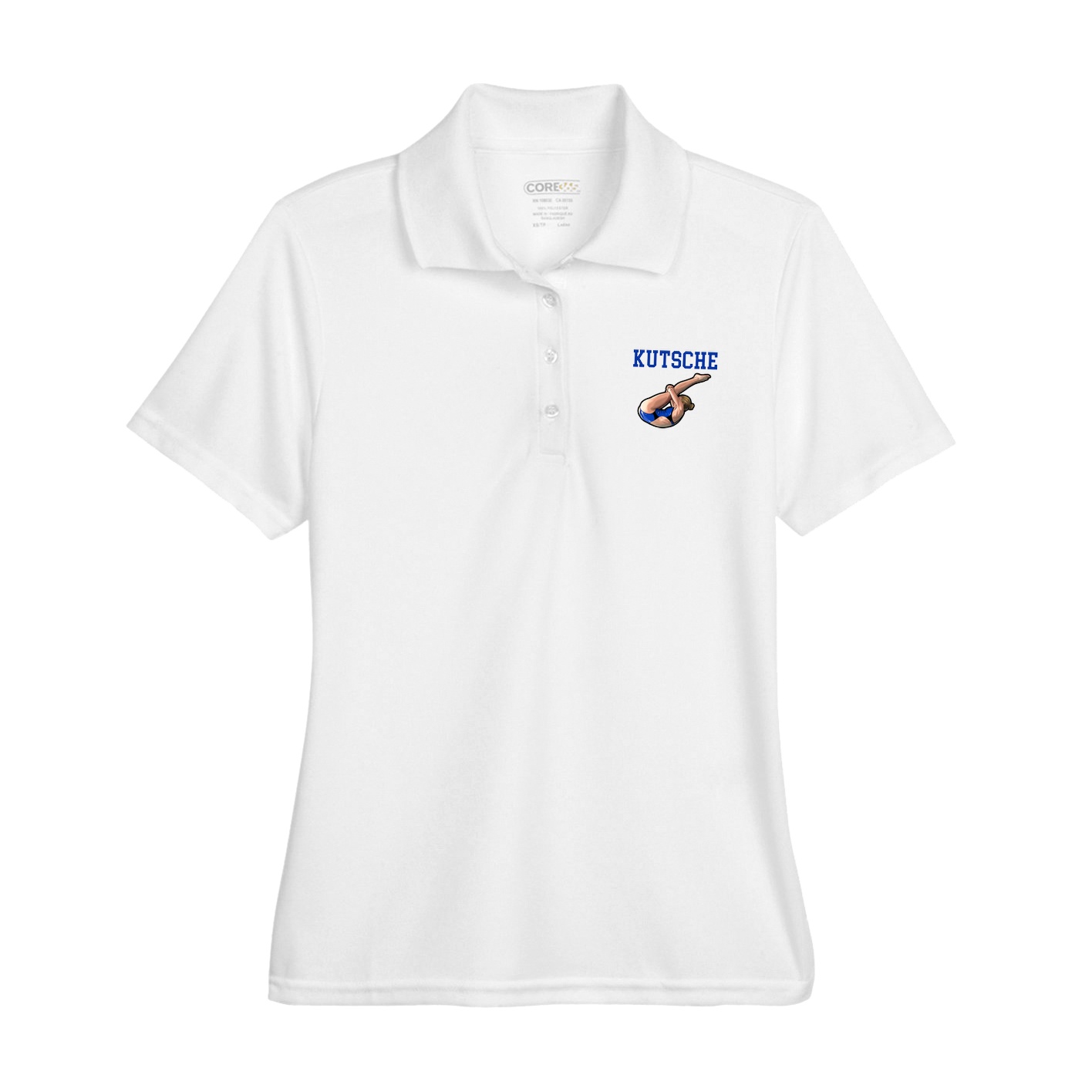Womens Performance Polo — Shirsey in White