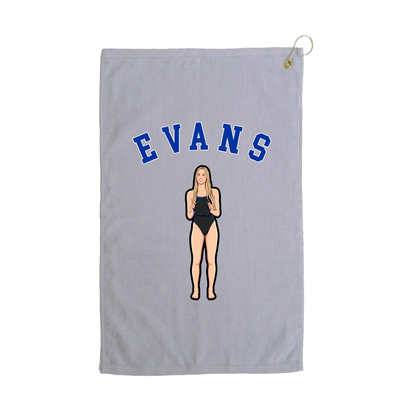 Golf Towel — Shirsey Arch in Grey